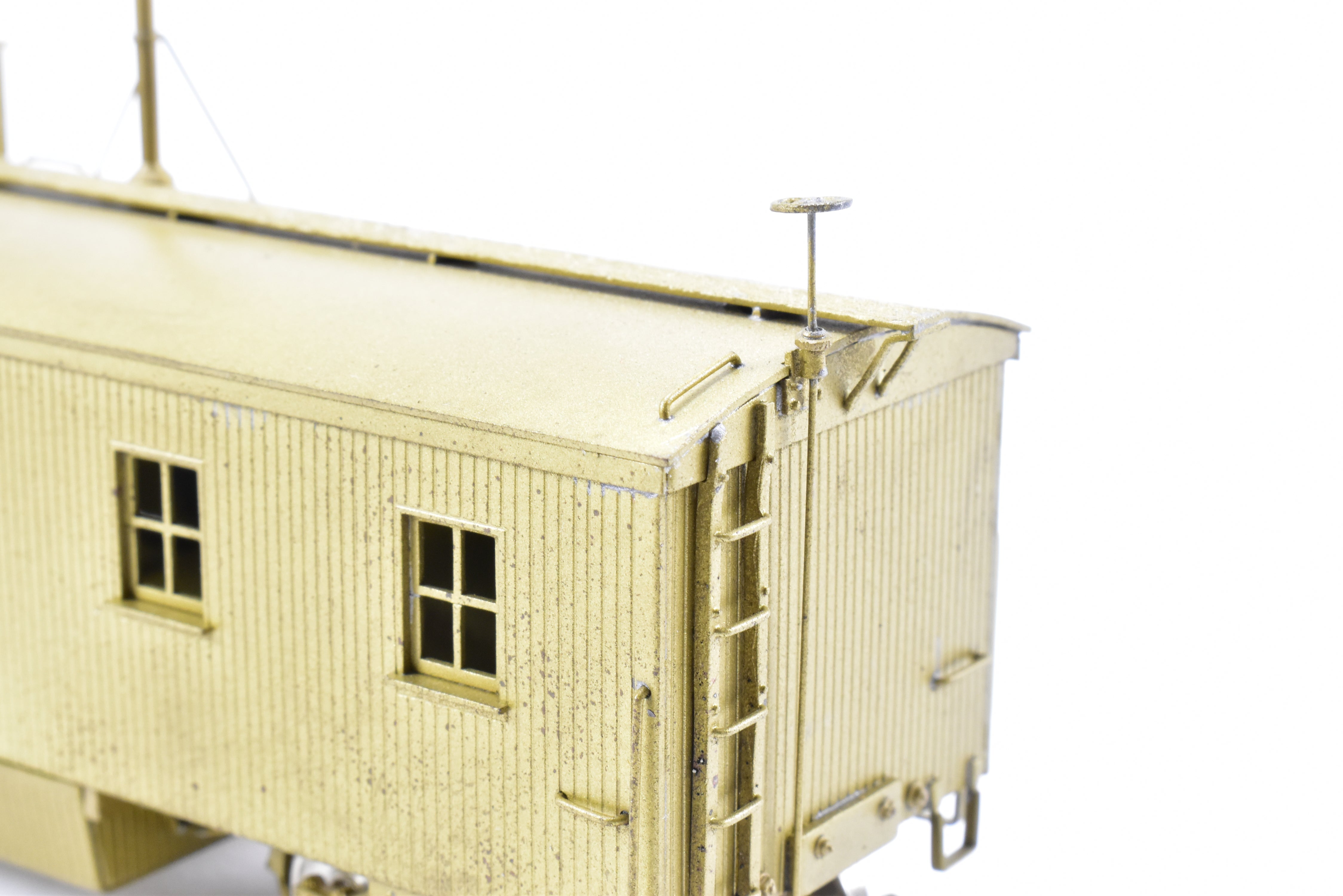 HO Scale Brass Colorado Midland Wood Side-Door Caboose #402 - 414 by Overland Models, Inc. (OMI)