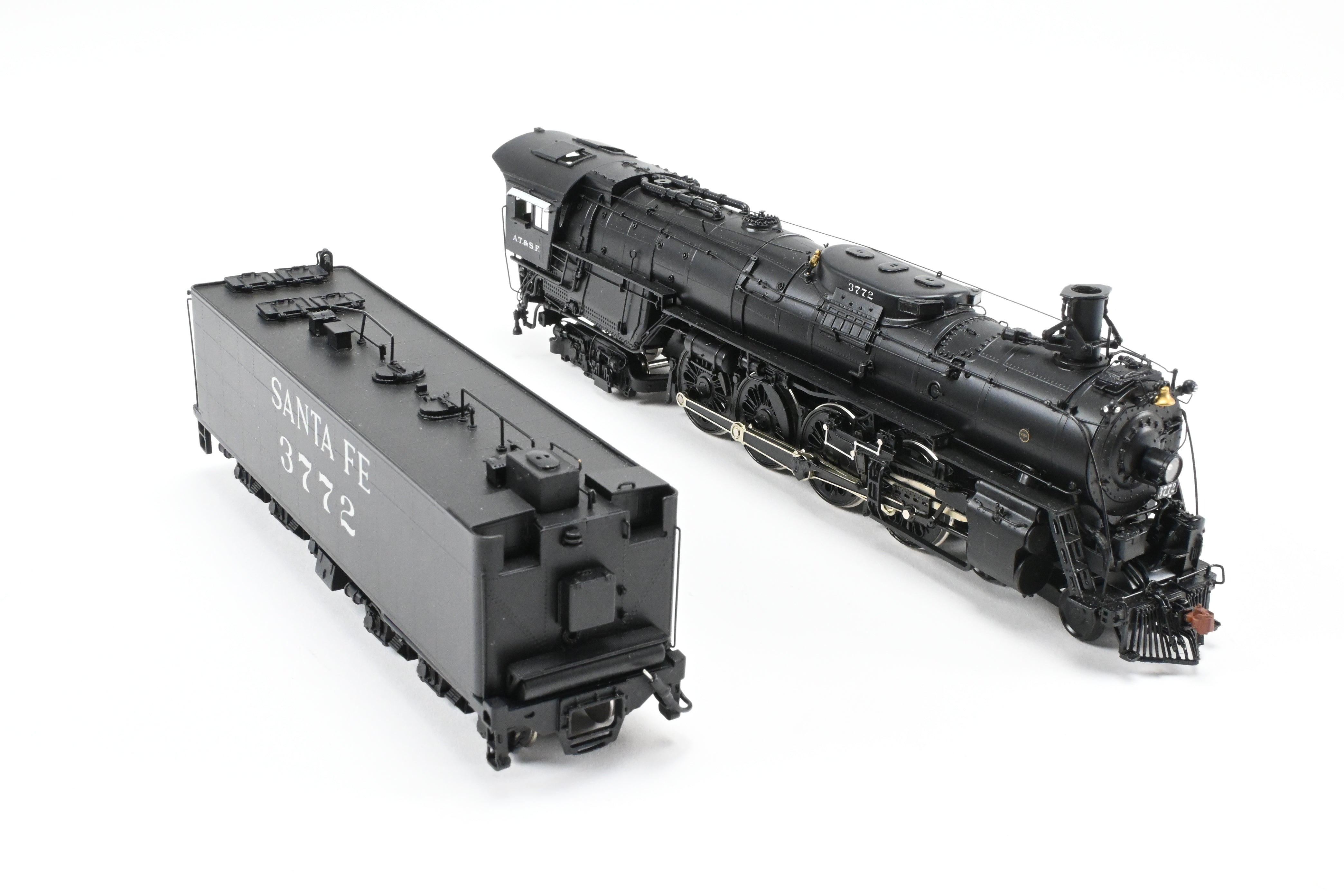 HO Brass Hallmark ATSF Santa Fe 3765 Class 4-8-4 Modernized FP Model #3772
