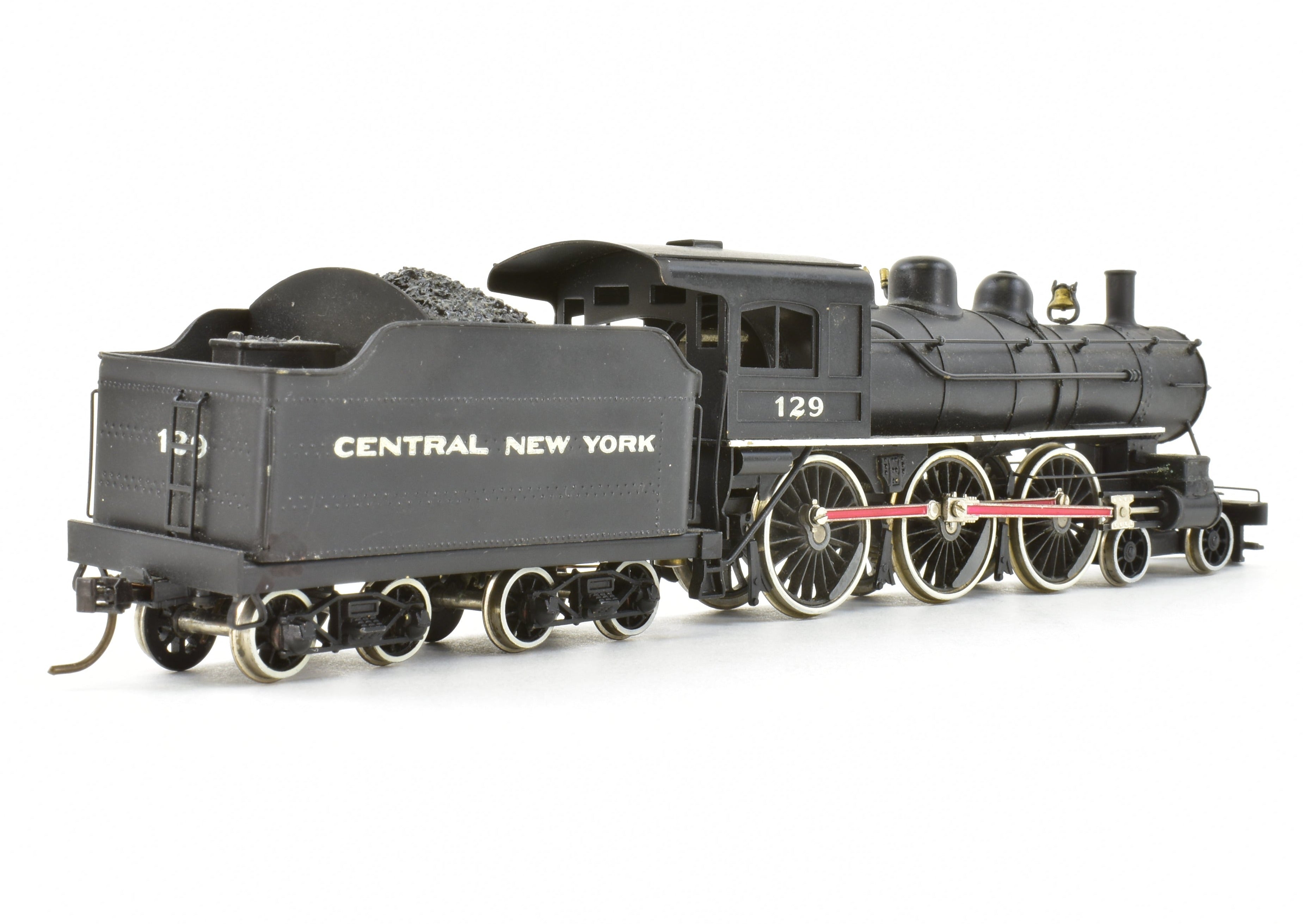 HO Scale Brass Model Train - Ken Kidder LS&MS (Lake Shore & Michigan Southern) NYC (New York Central) 4-6-0 Custom Painted Steam Locomotive