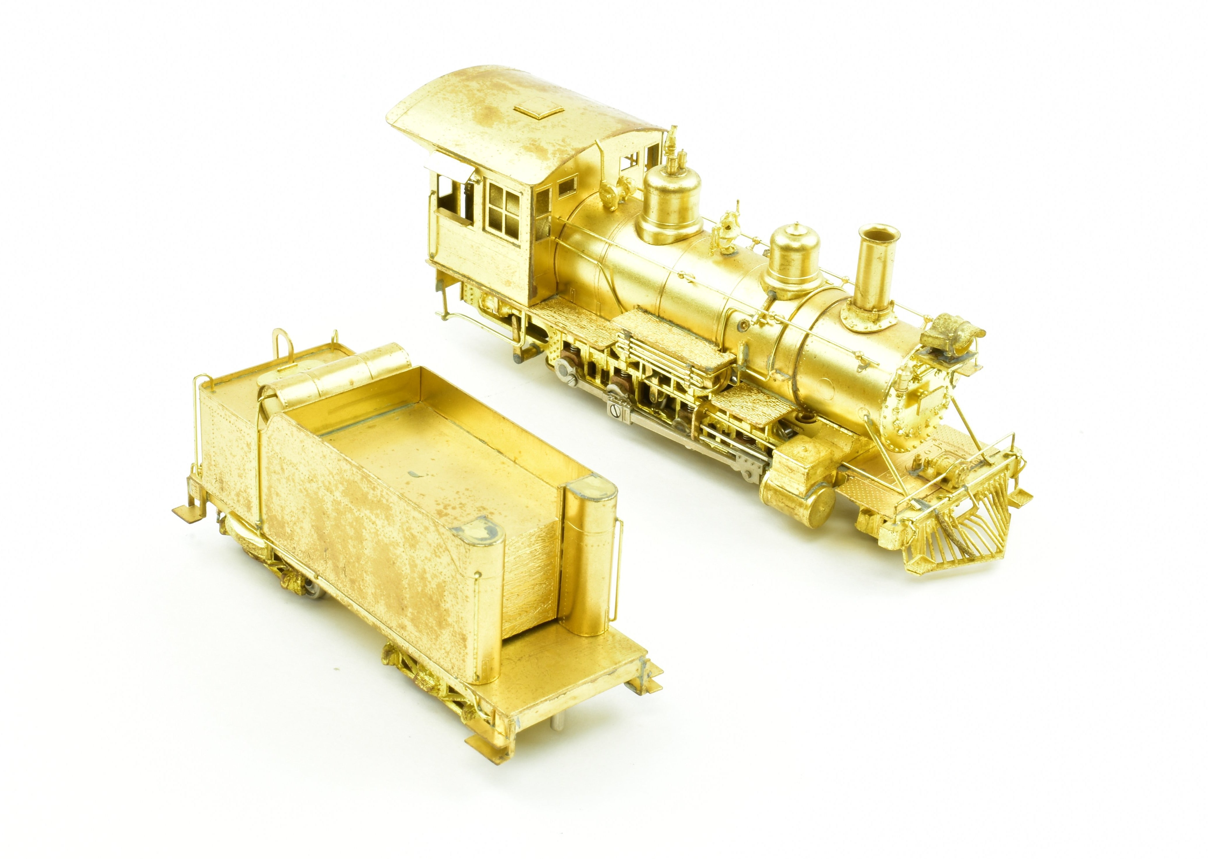 1975 HOn3 Brass Westside D&RGW C - 25 2 - 8 - 0 #375 Model Train