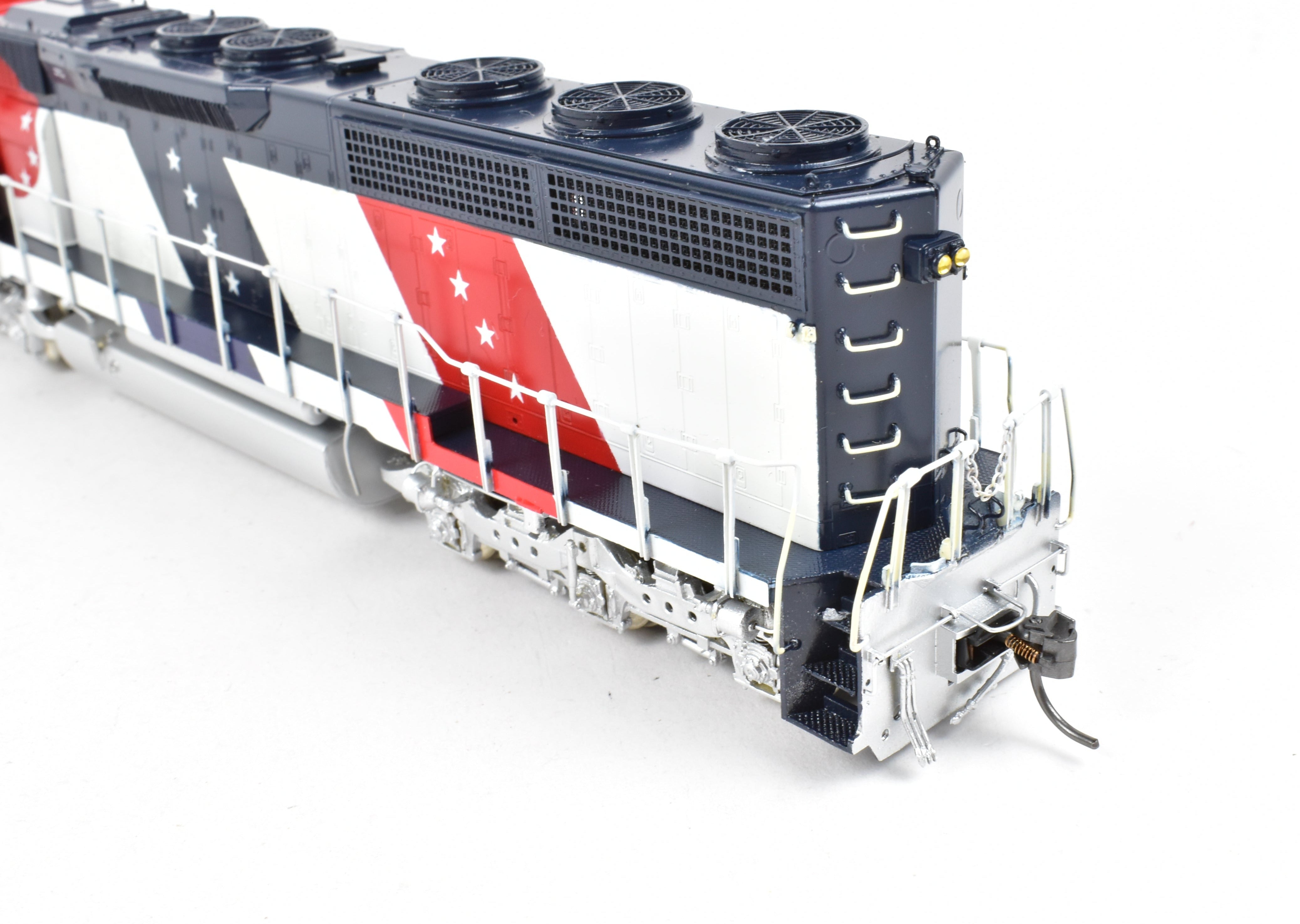 HO Brass OMI Overland Models Inc AT&SF Santa Fe SD45-2 Bicentennial Factory Custom Painted