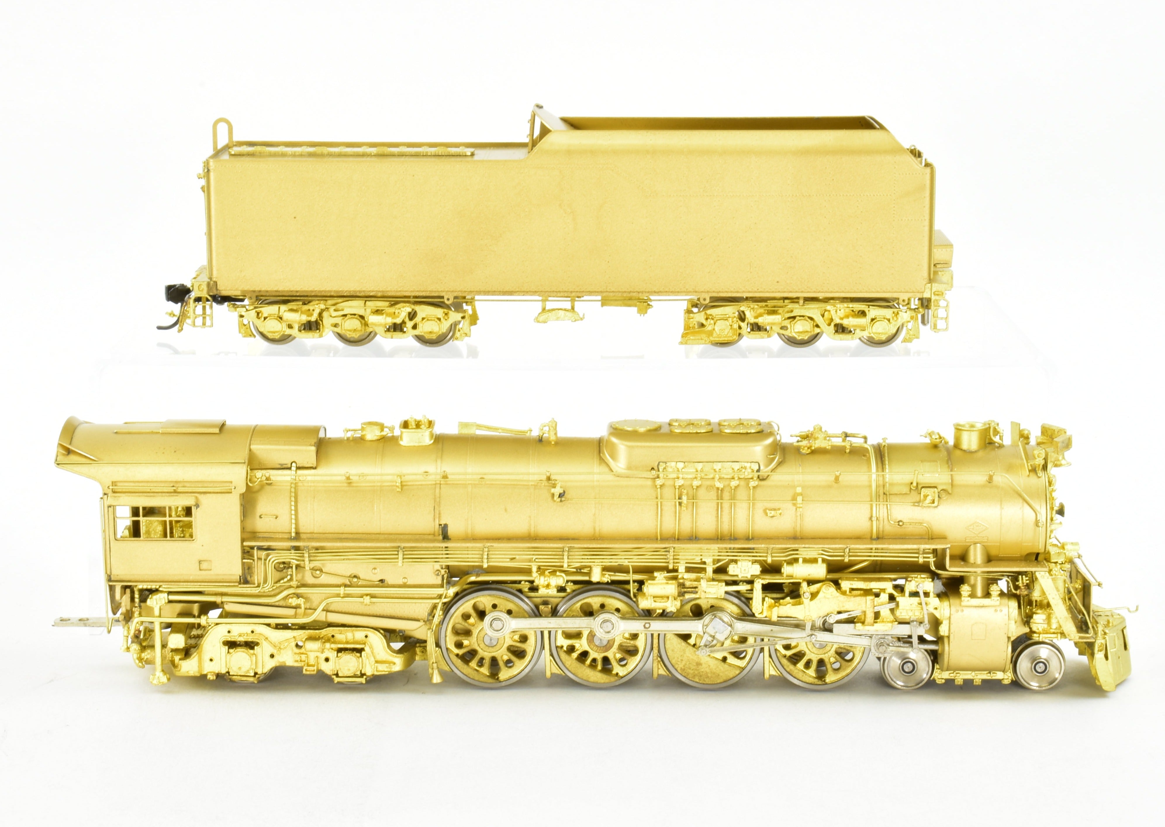 HO Scale Brass Key Imports Chesapeake & Ohio J - 3a 610 Class 4 - 8 - 4 Steam Locomotive Model in Greenbrier Color