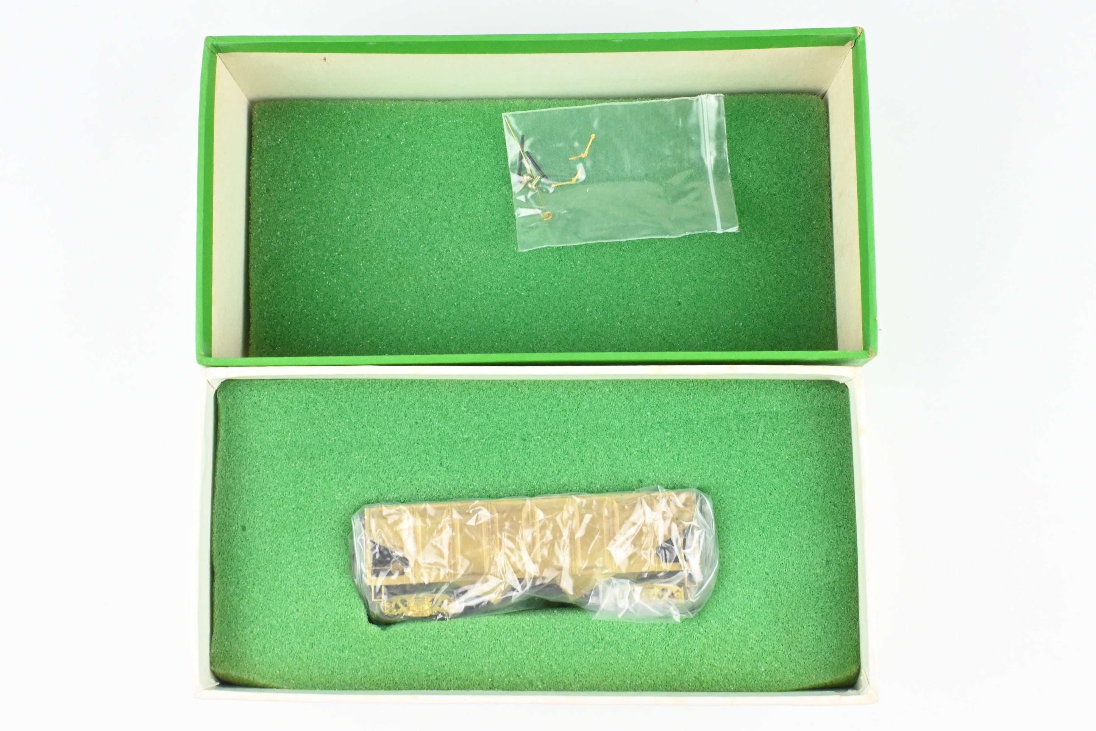 HO Scale Brass Model Train - OMI (Overland Models, Inc.) USRA (United States Railway Administration) 2-Bay Hopper Car with Pressed Sides for Various Roads in the United States