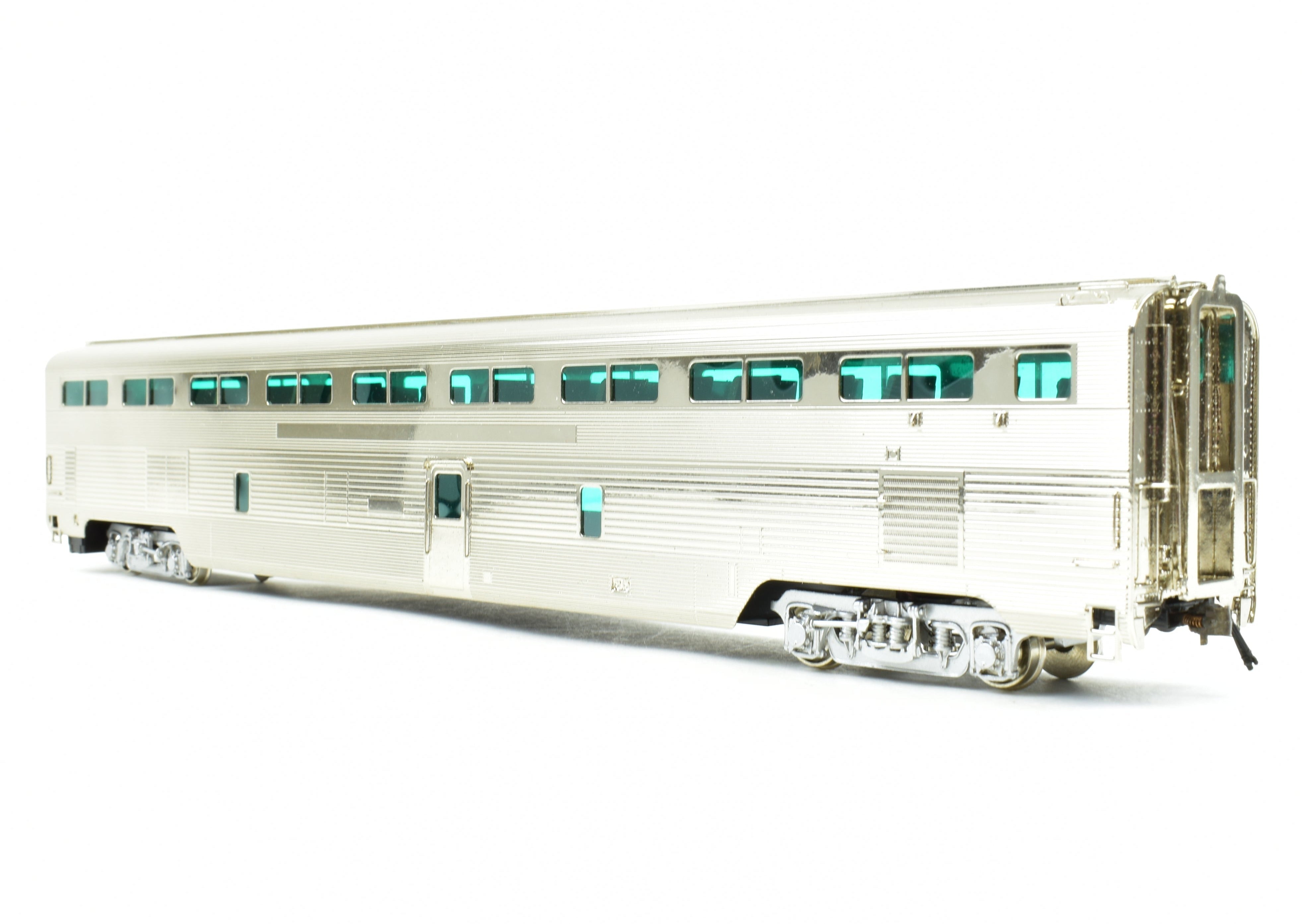 HO Scale Brass Hallmark Models ATSF - Santa Fe High - Level Transition Chair Car of the Super Crown Special Revised Version