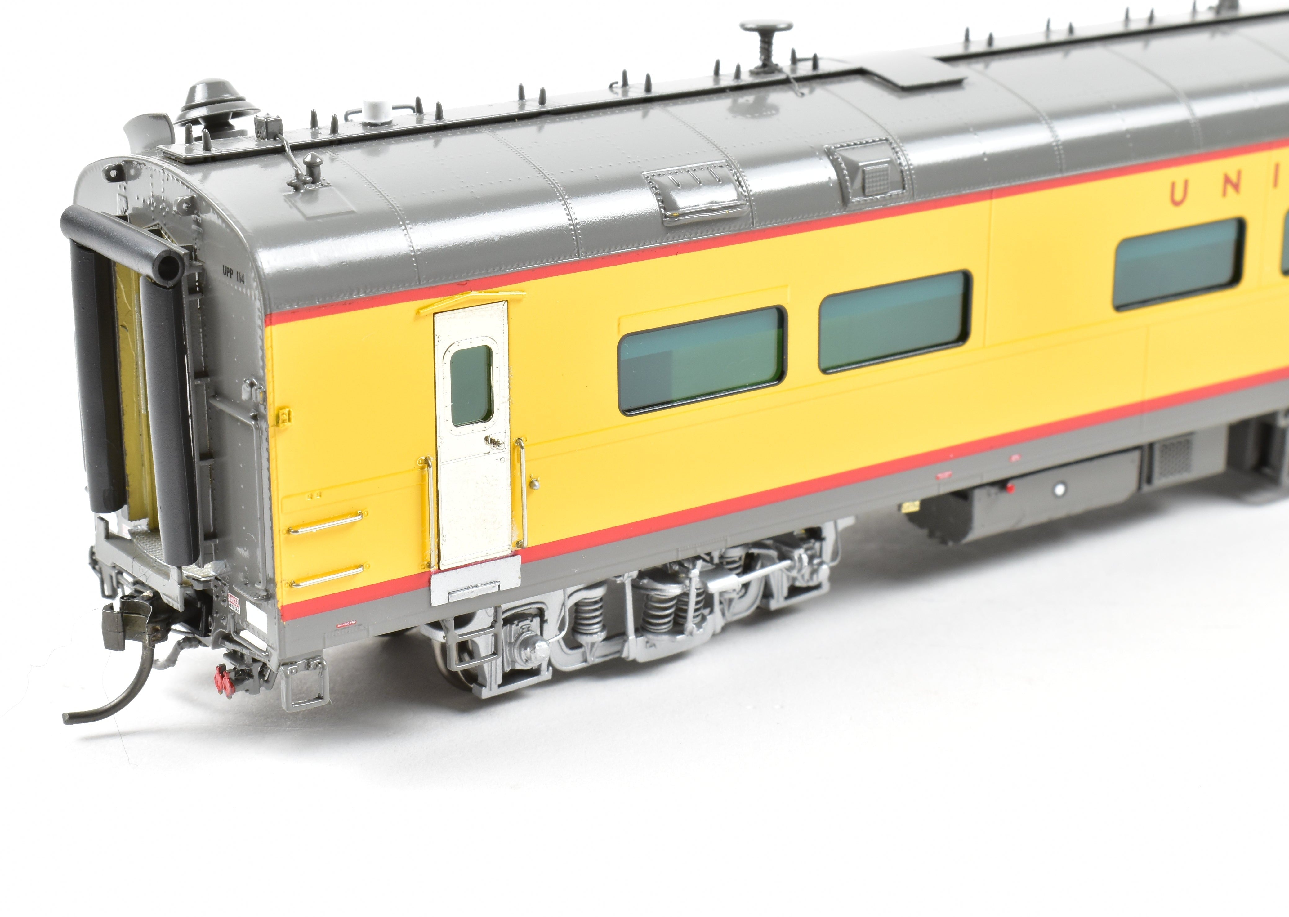 HO Scale Brass Model Railroad Business Car - Overland Models, Inc. Union Pacific Feather River FP No. 114