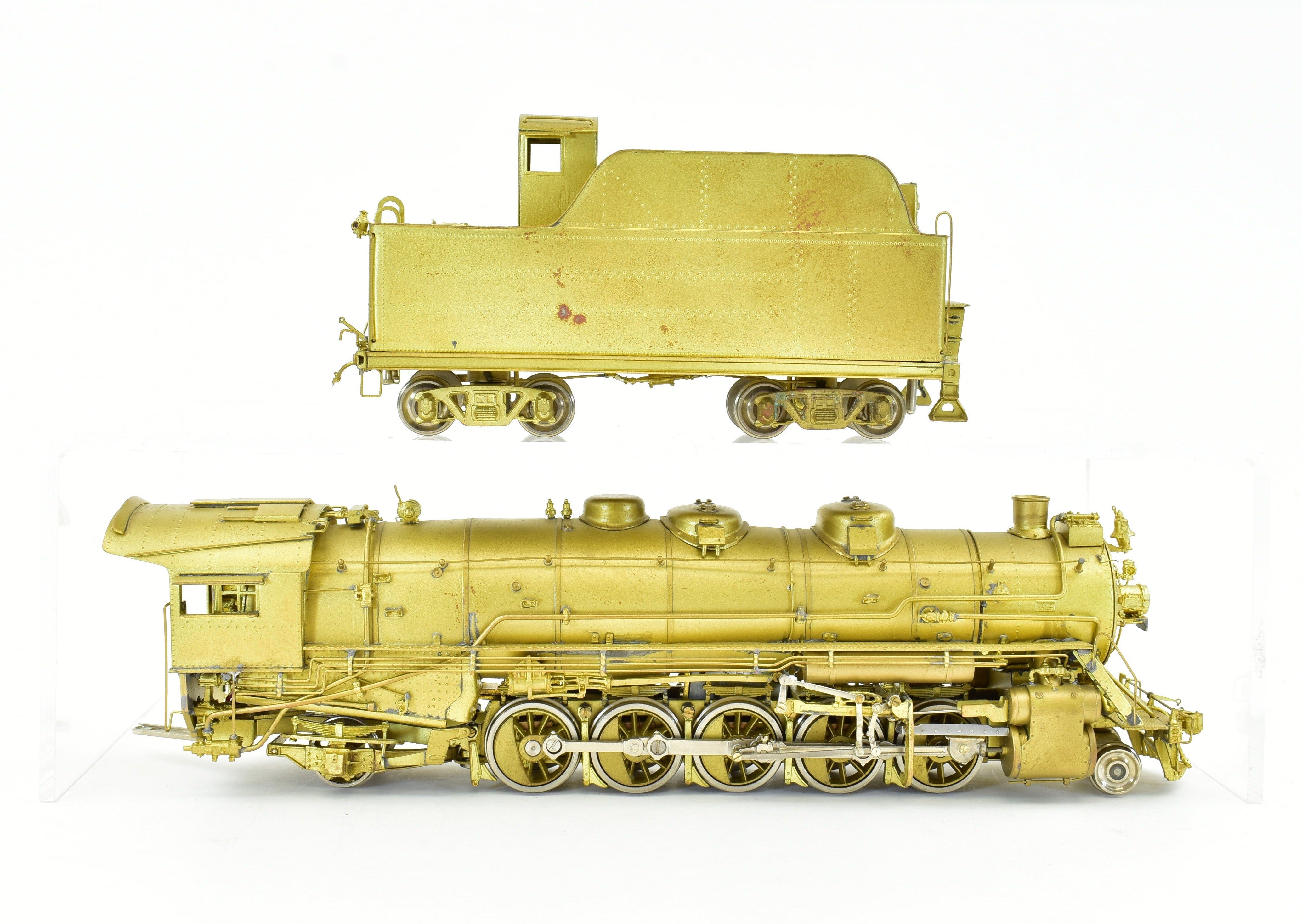 HO Scale Brass Model Train Key Imports SOU - Southern Railway SS-1 2-10-2 Santa Fe Replica