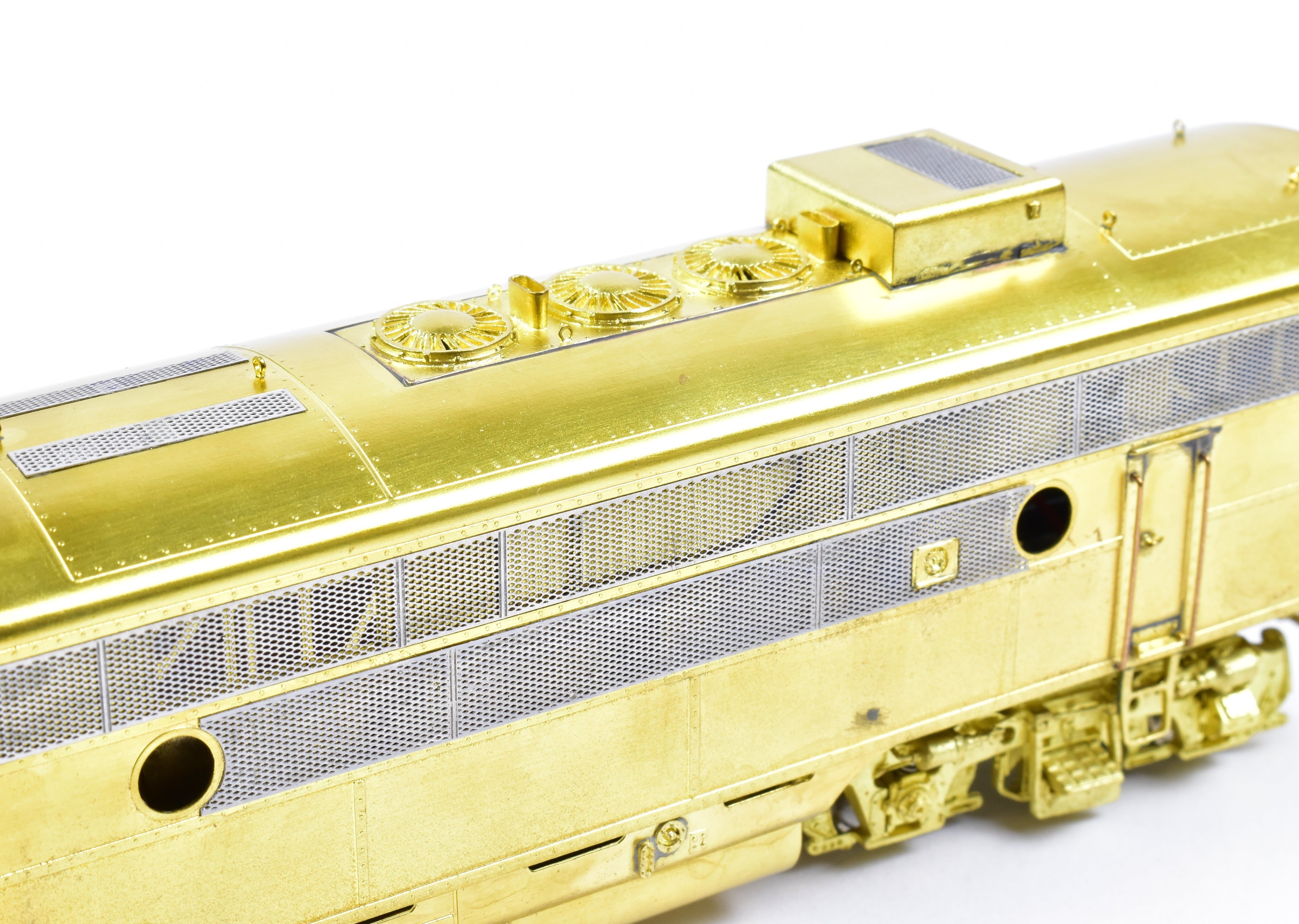 HO Scale Brass Model Train Set by Overland Models, Inc. - Bangor and Aroostook EMD F-3 Phase II A-B-A Configuration