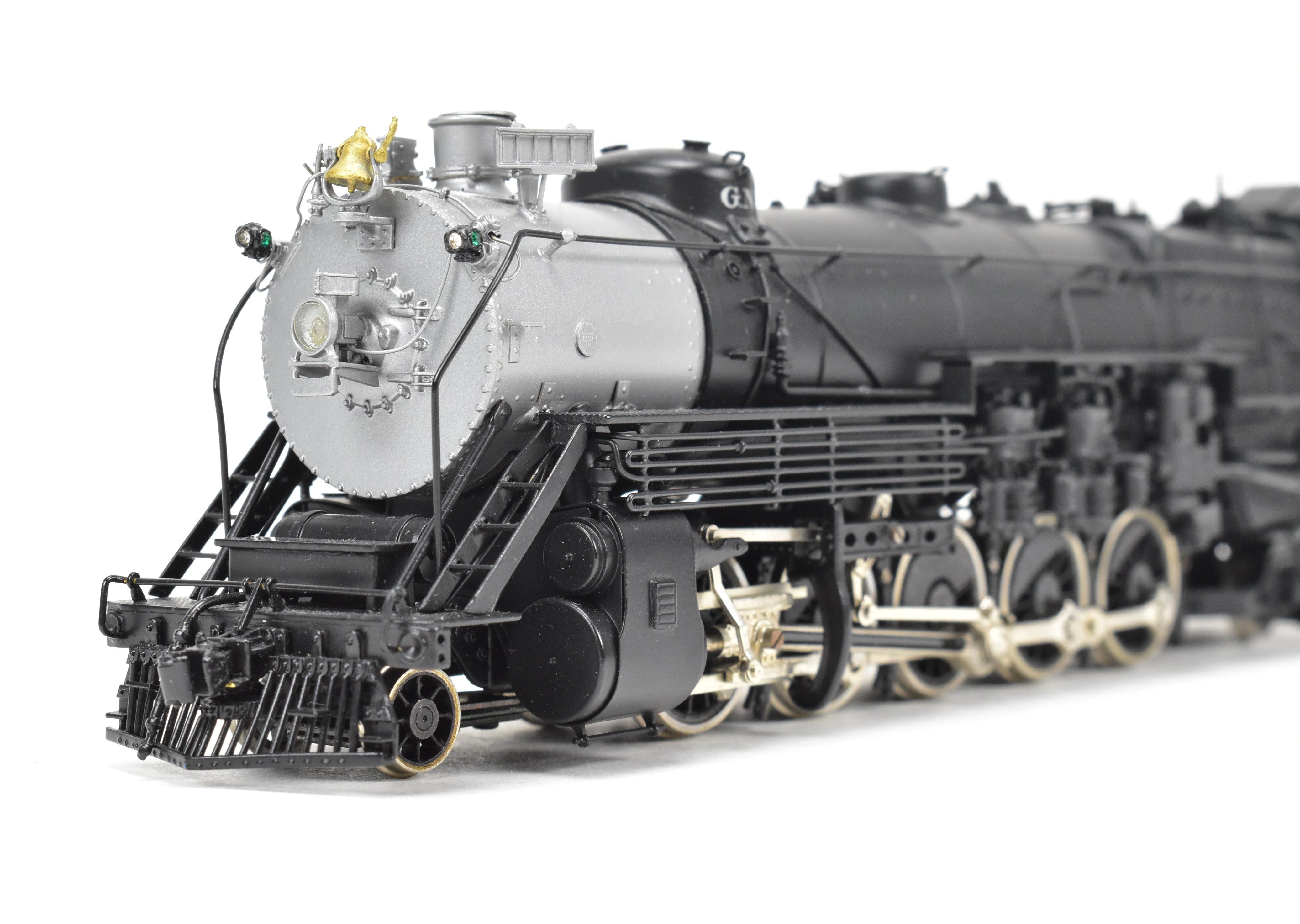 HO Scale Brass PFM - Tenshodo Great Northern 2-10-2 Class Q-1 Factory Painted Model Engine from 1984 Production Run