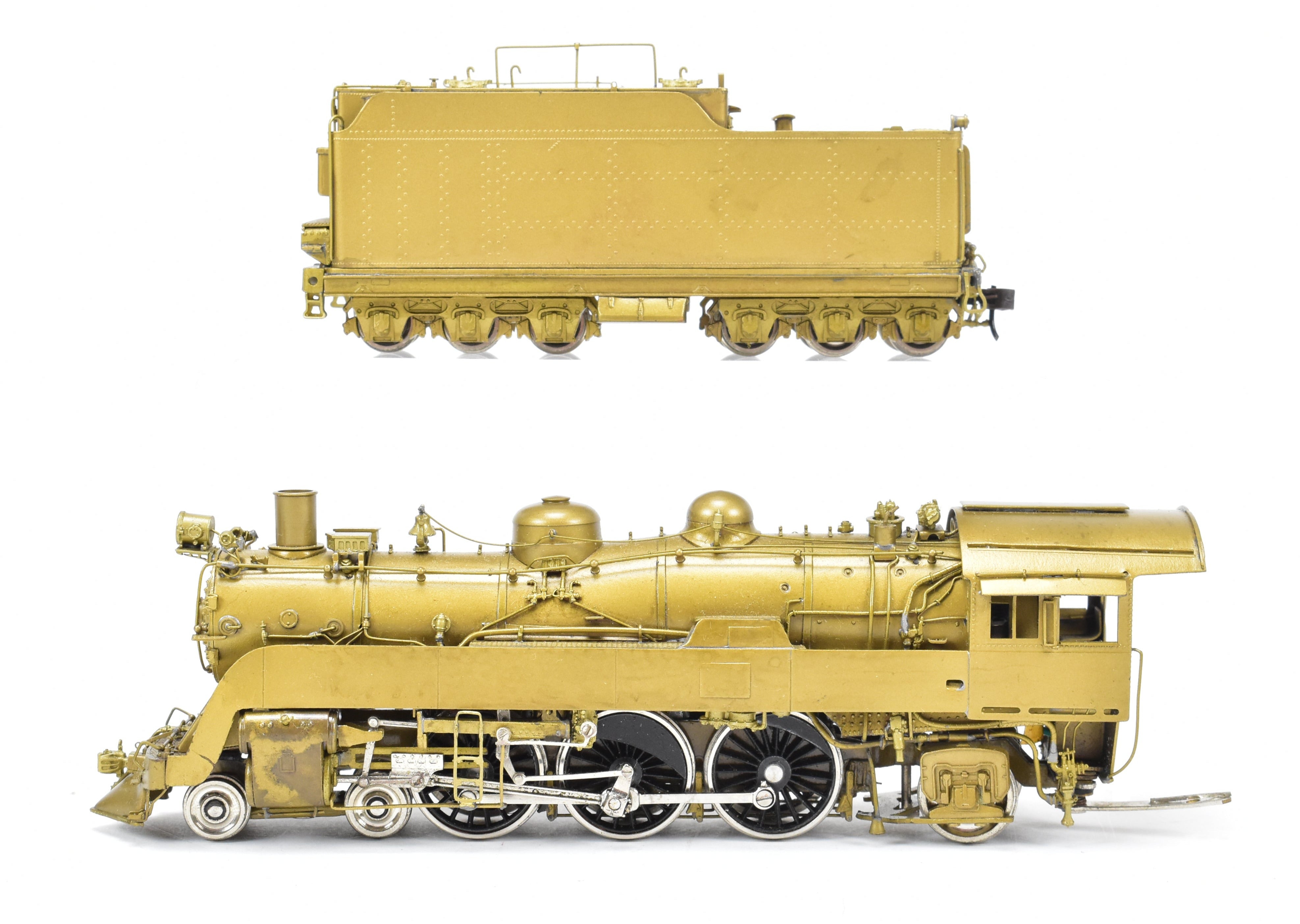 HO Brass CON Hallmark Models ATSF Santa Fe 1369/1376 Valley Flyer 4-6-2 Pacific Locomotive