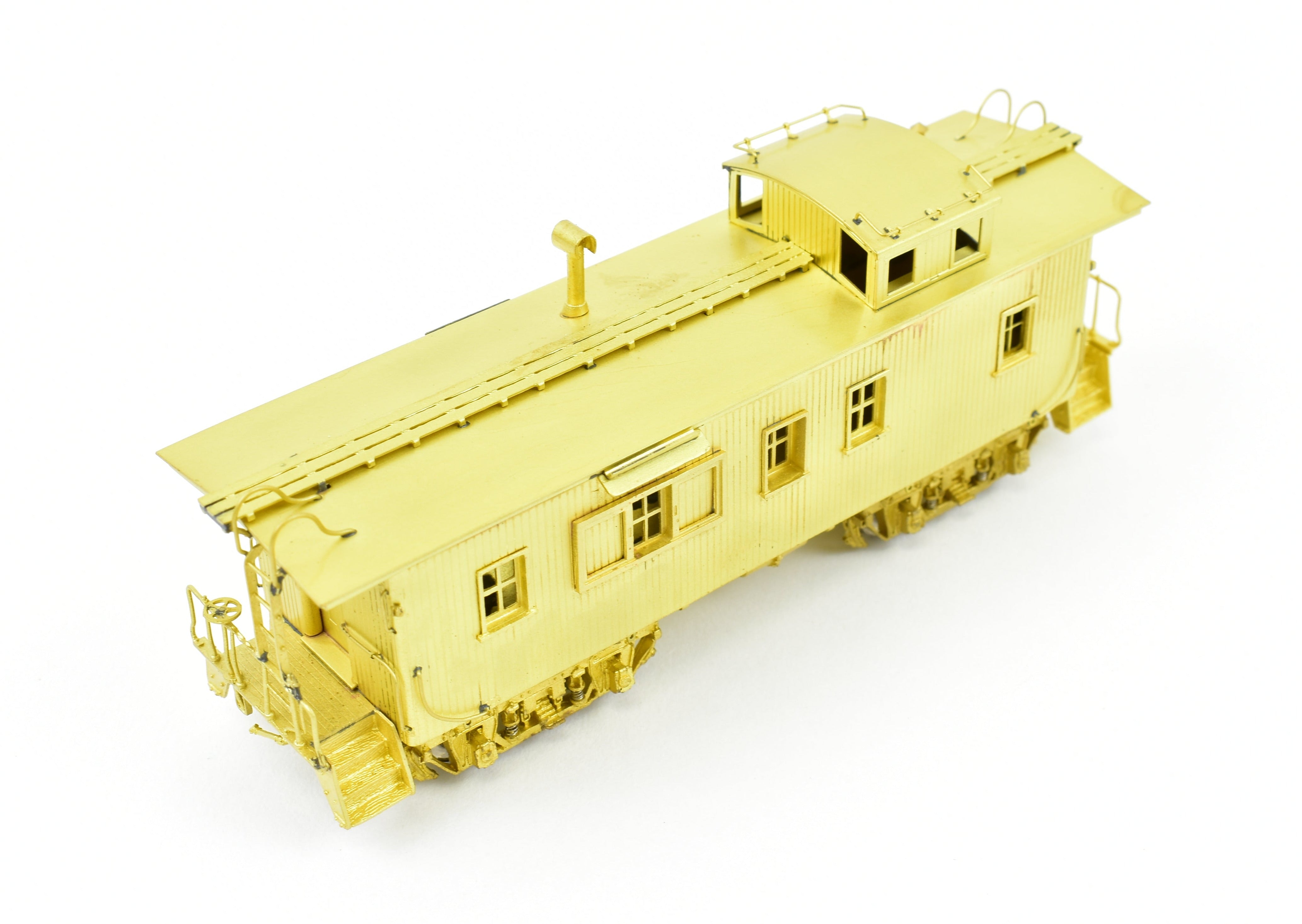 HO Scale Brass Chicago & Northwestern Wood Caboose End Windows by Overland Models, Inc. (OMI) - Ideal for Model Railroading Enthusiasts
