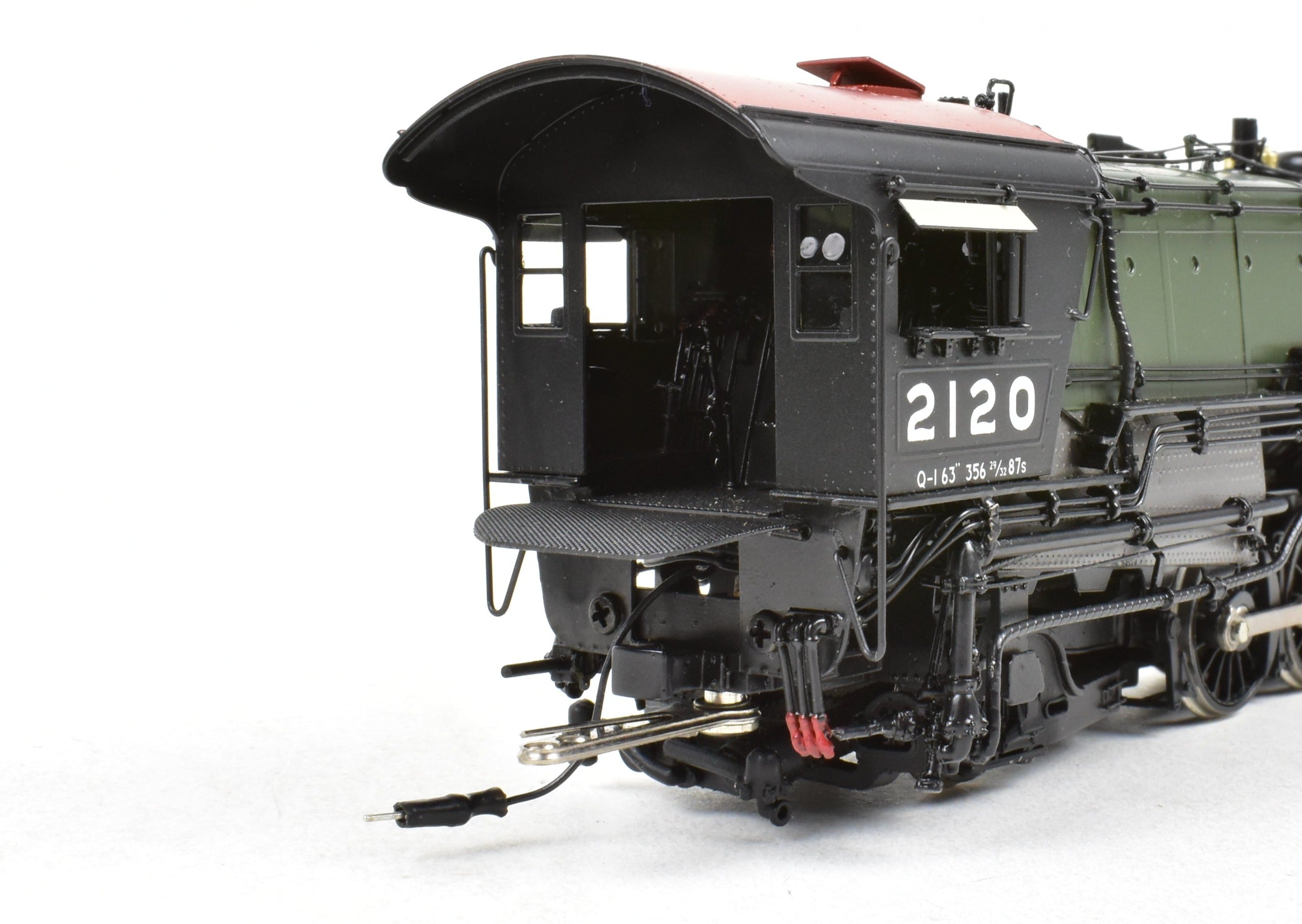 HO Scale Brass Locomotive - Challenger Imports GN - Great Northern Q - 1 2 - 10 - 2 No. 2120 FP Glacier Park Model