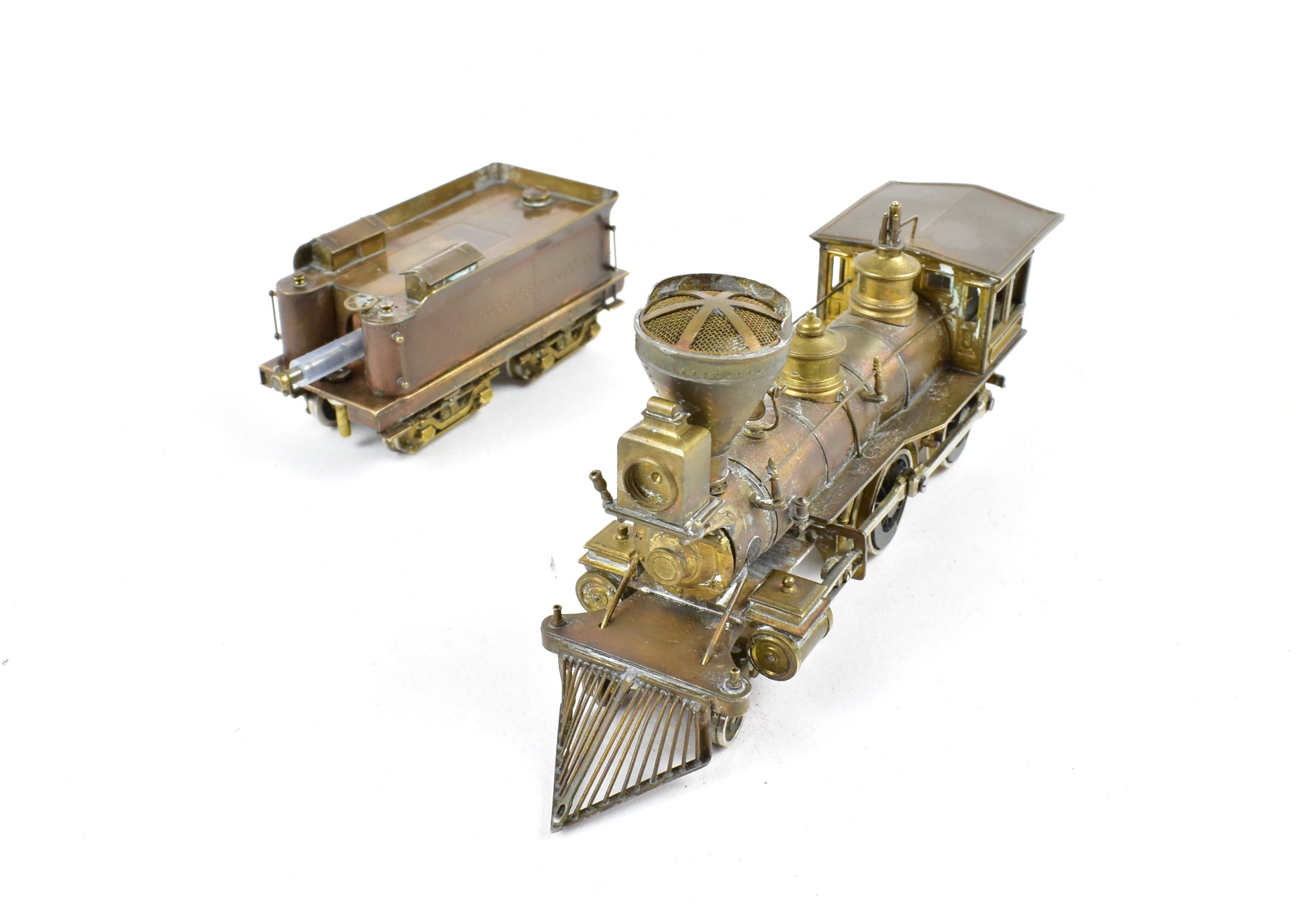 HO Scale Brass PFM - United Virginia & Truckee 4-4-0 Steam Locomotive Reno No. 11 Model Train