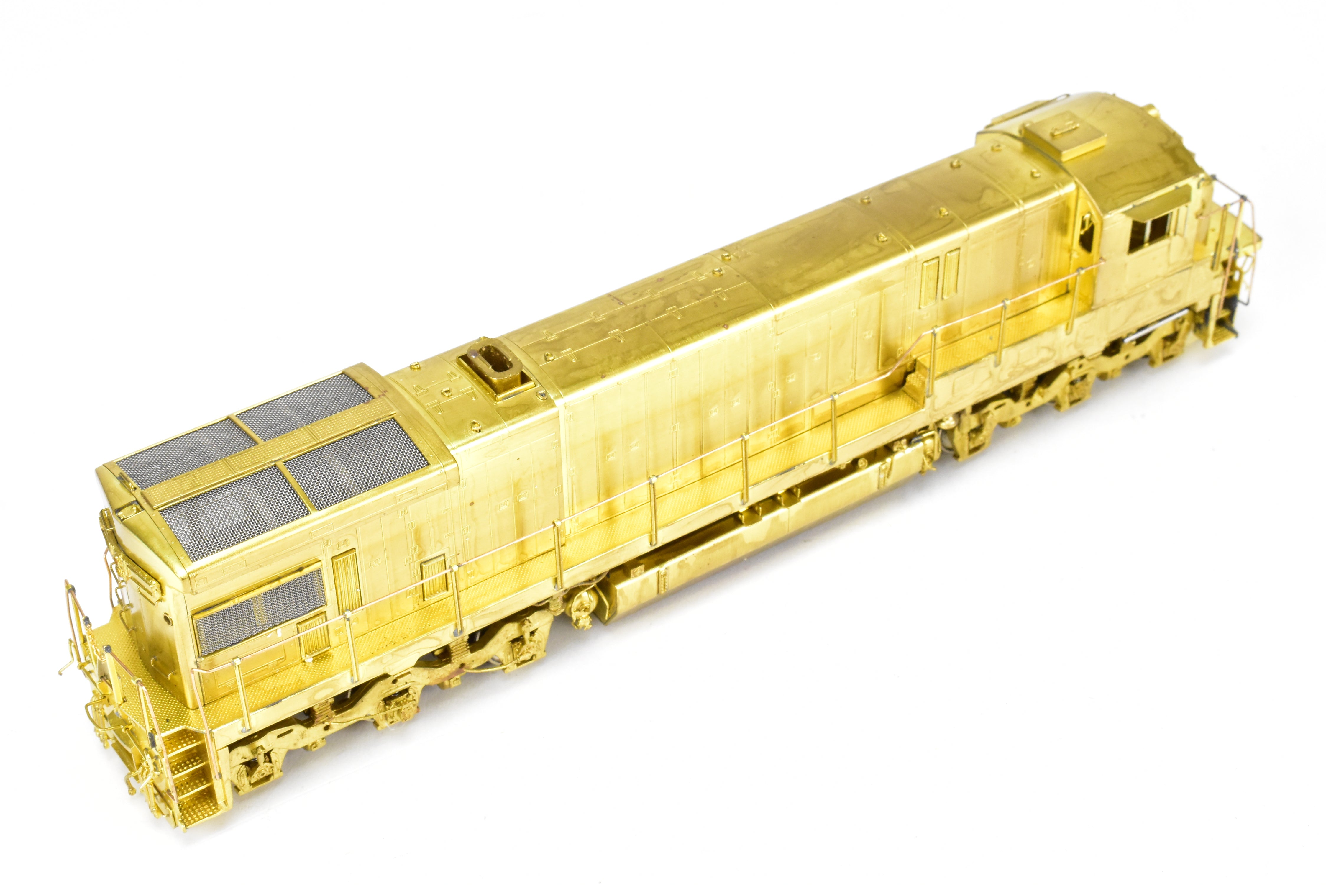 HO Brass OMI GE C30 - 7 2 - Window Locomotive with Anti - Climber (BN or ATSF)