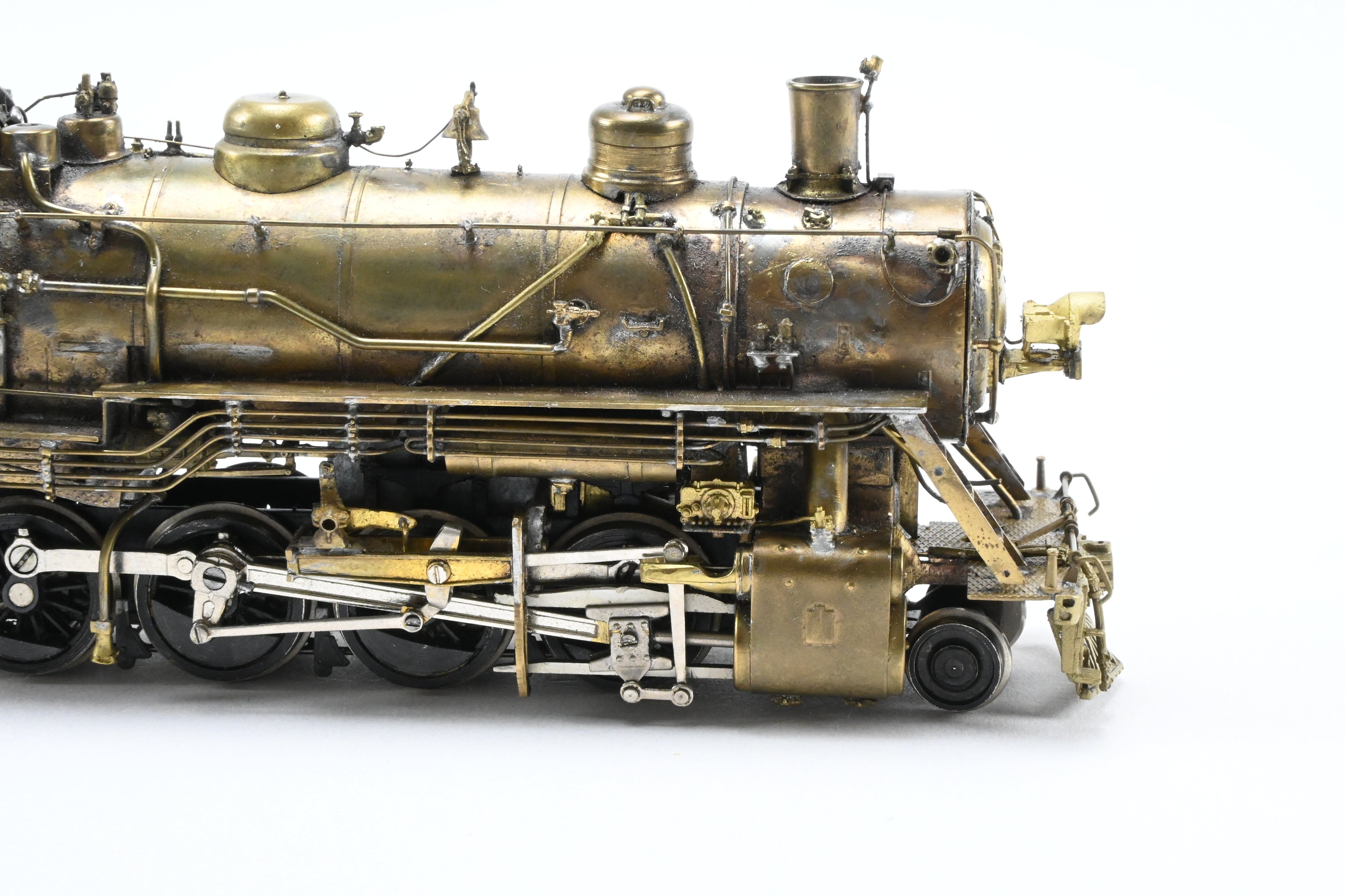 HO Scale Brass Custom Model Train - Joe G. Collias Scratch - Built Missouri Pacific 2 - 8 - 0 No. 1034, Also Applicable for SLSF - Frisco or NOT&M - New Orleans, Texas, & Mexico