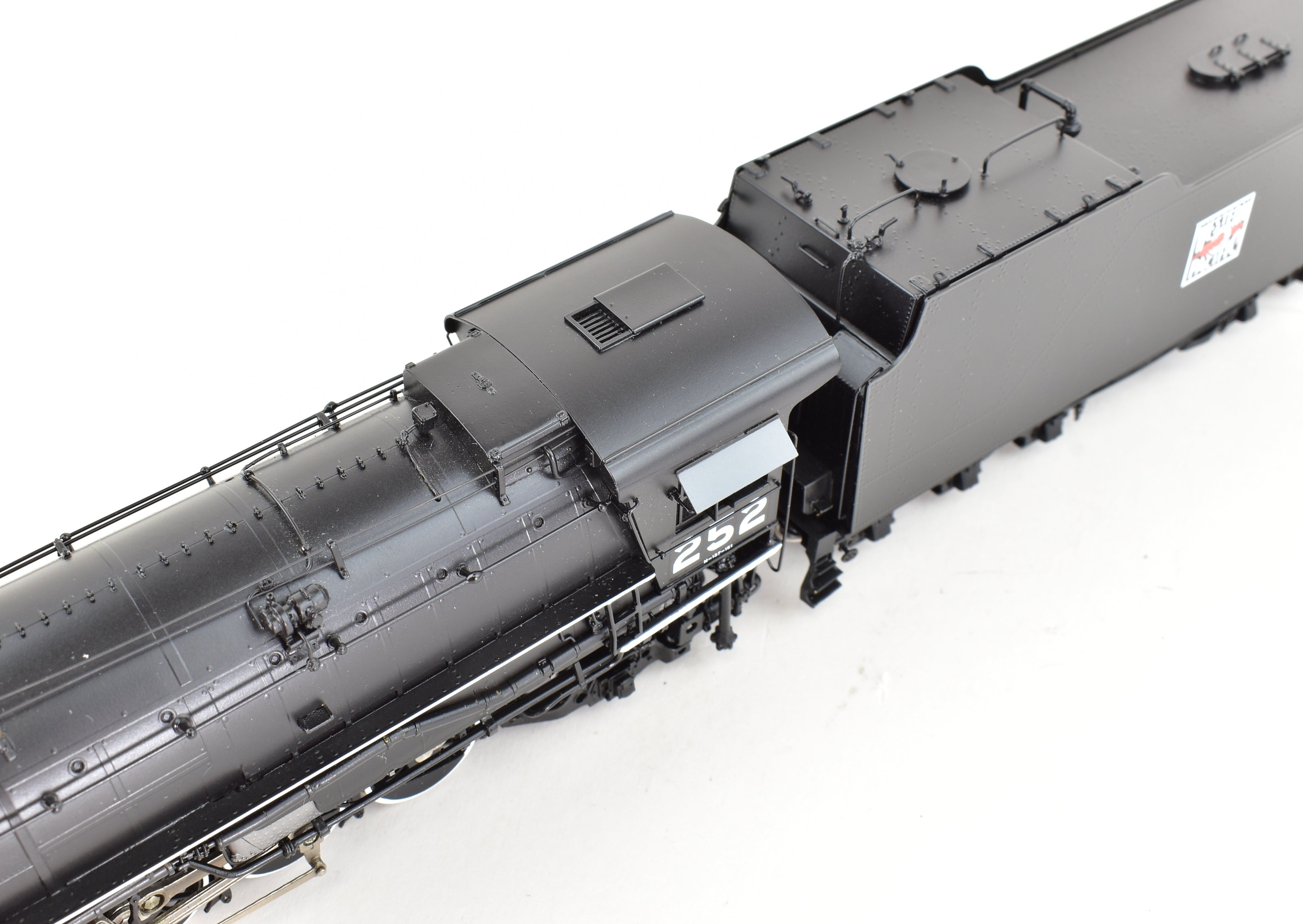 HO Brass Western Pacific 2-8-8-2 Class 251 V1 FP Black DCC & Sound by W&R