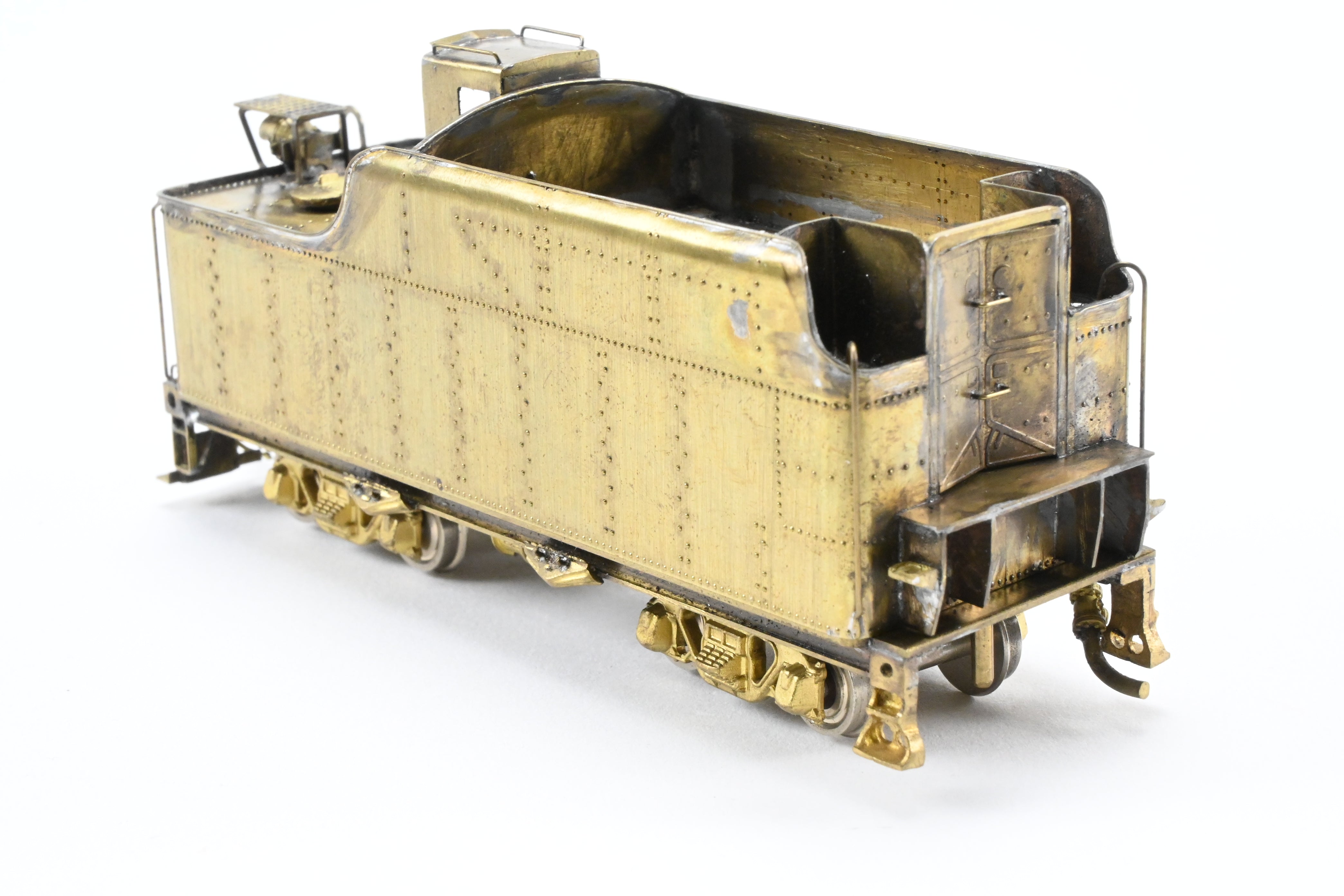 HO Scale Custom-Made Brass Model of Joe G. Collias Scratch-Built Missouri Pacific 2-10-2 Locomotive No. 1718 (Formerly Wabash)