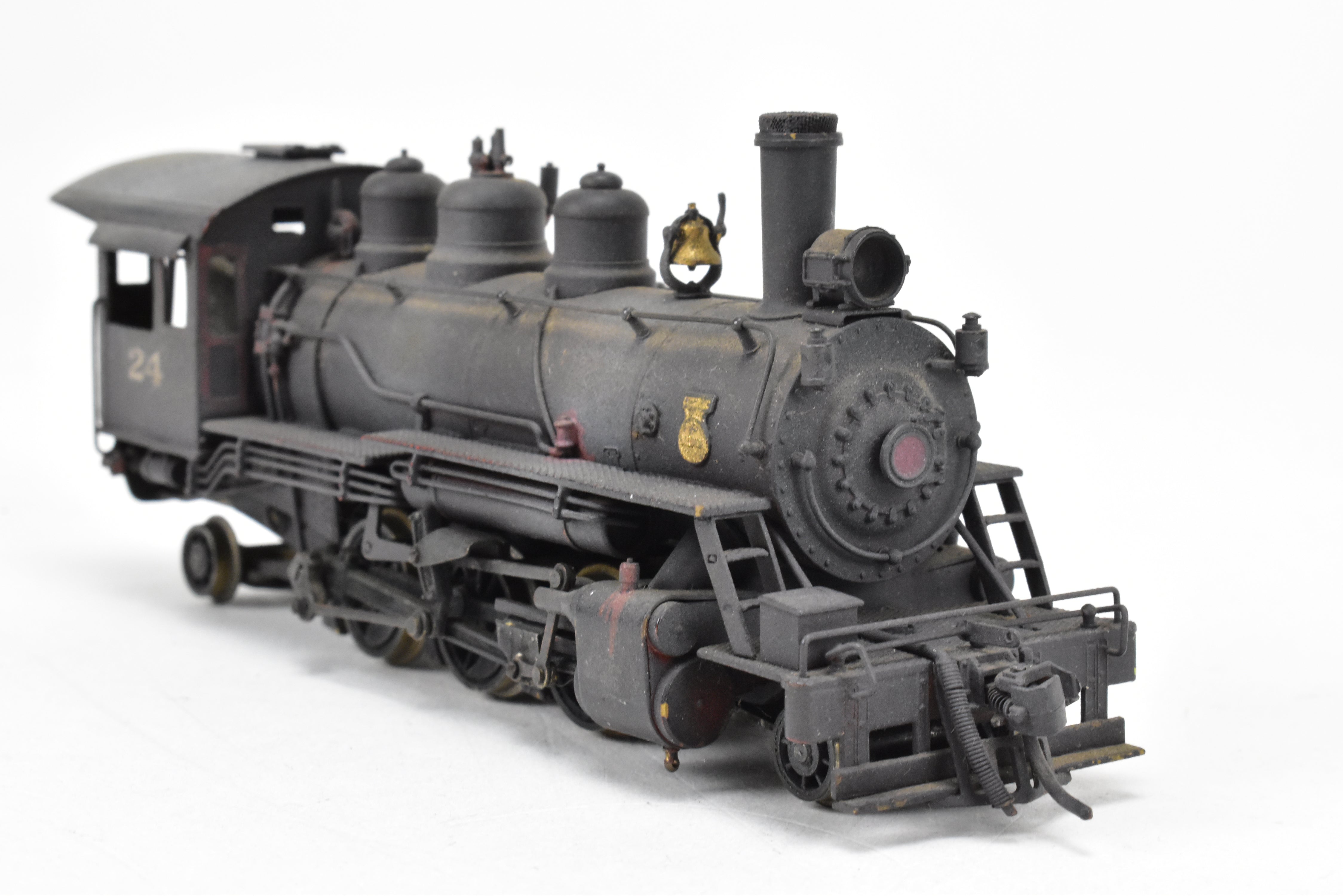 1969 HO Brass PFM - United Baldwin 2-6-2 #105 Custom Painted Locomotive