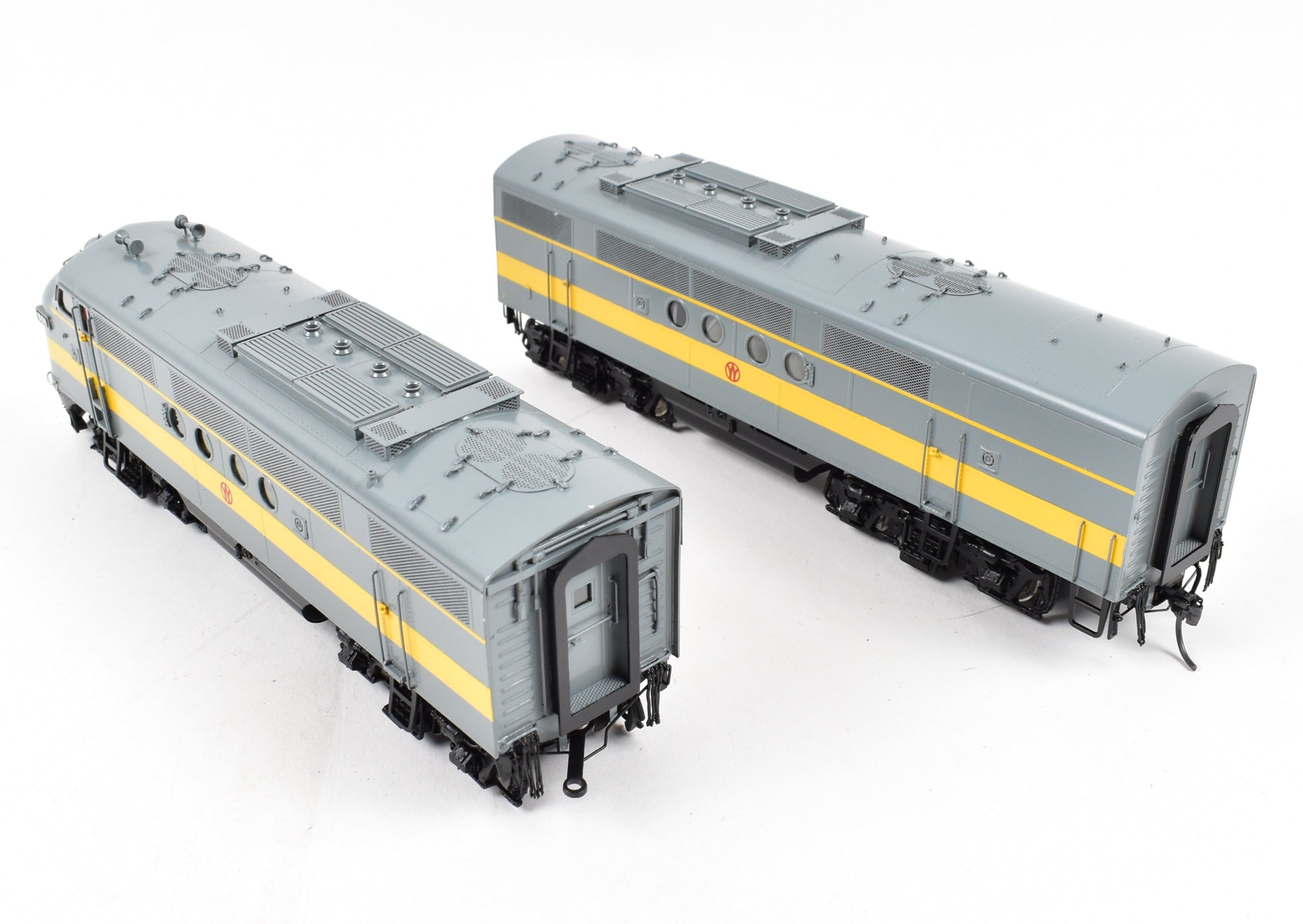 HO Scale Brass Model Train - Division Point NYO&W (New York, Ontario & Western) EMC FTA/B Set, Factory Painted, No. 801, Limited Edition