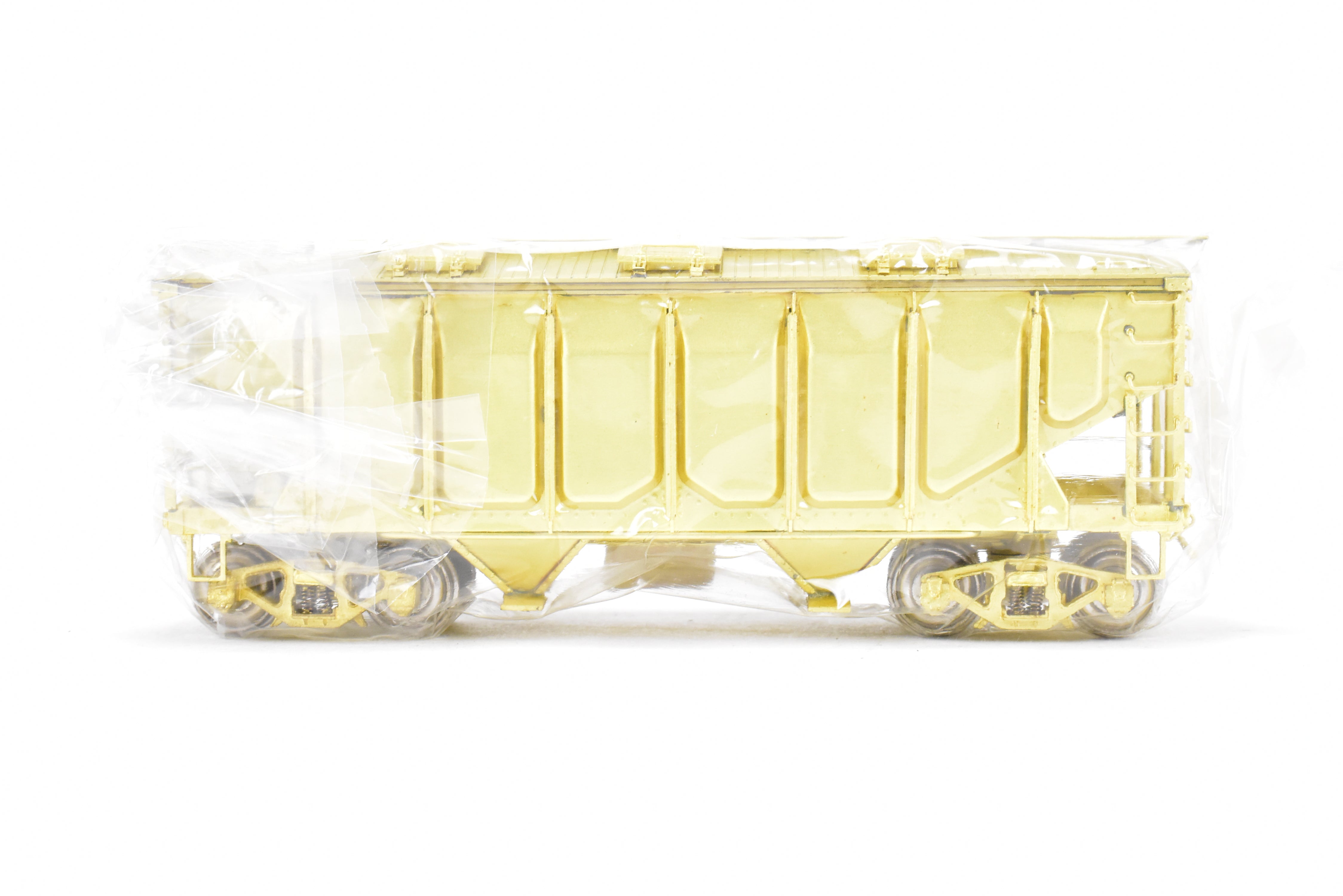 Brand - New HO Scale Brass SLSF - Frisco Panel Side 2 - Bay Covered Hopper Model by Overland Models, Inc. (OMI)