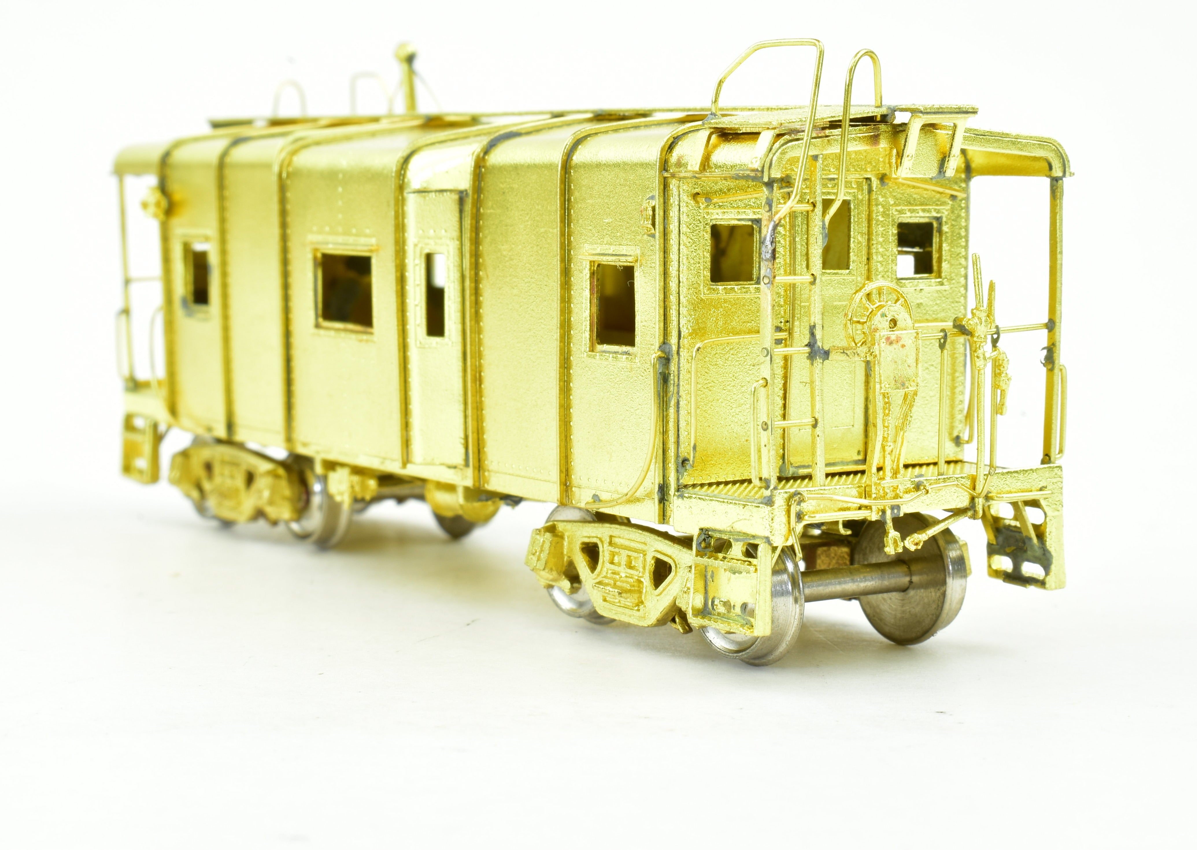 HO Brass Baltimore & Ohio I-12 Wagon Top Bay Window Caboose by Oriental Limited