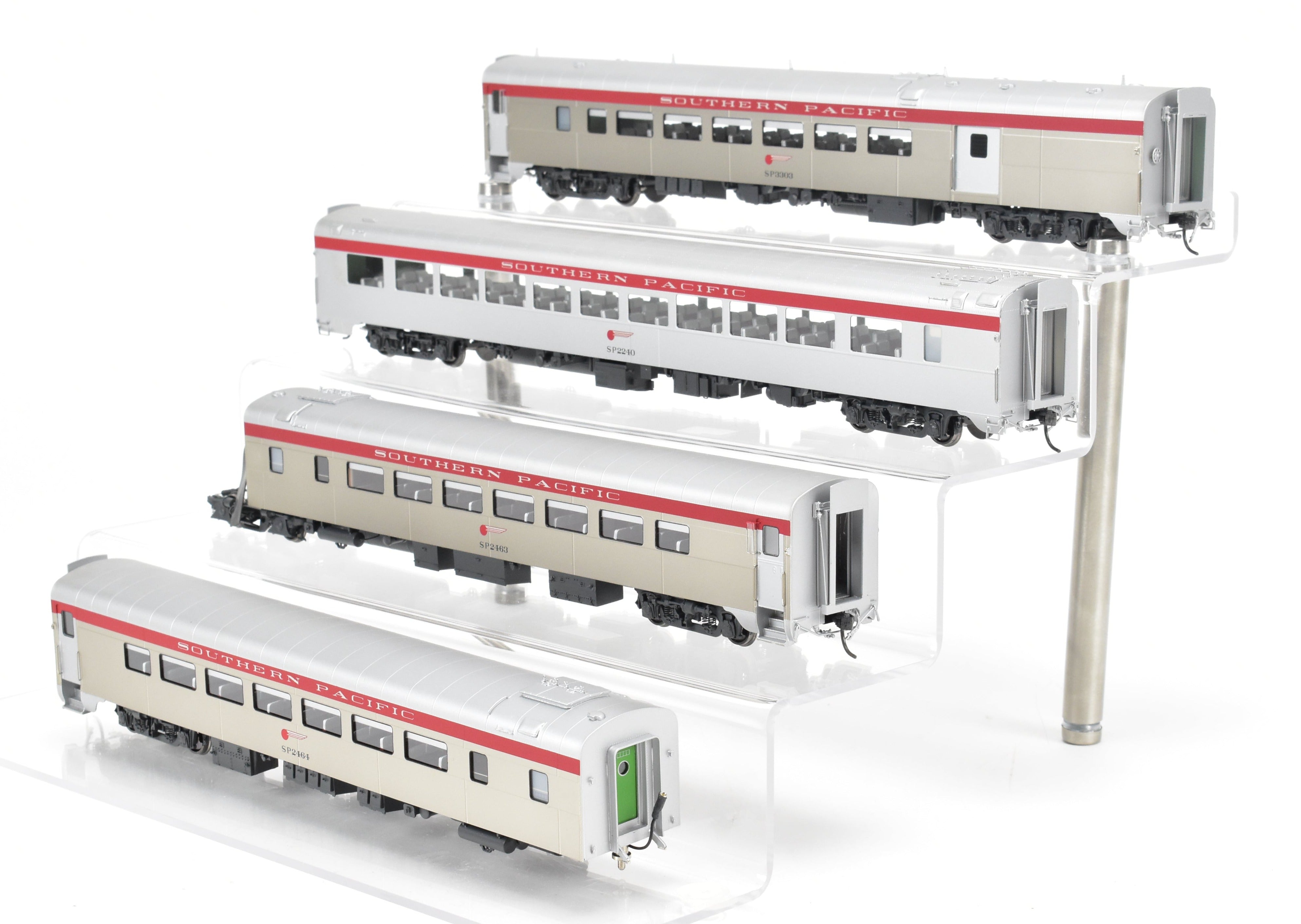1960s HO Scale Brass SP Coast Daylight 10-Car Set by UTI