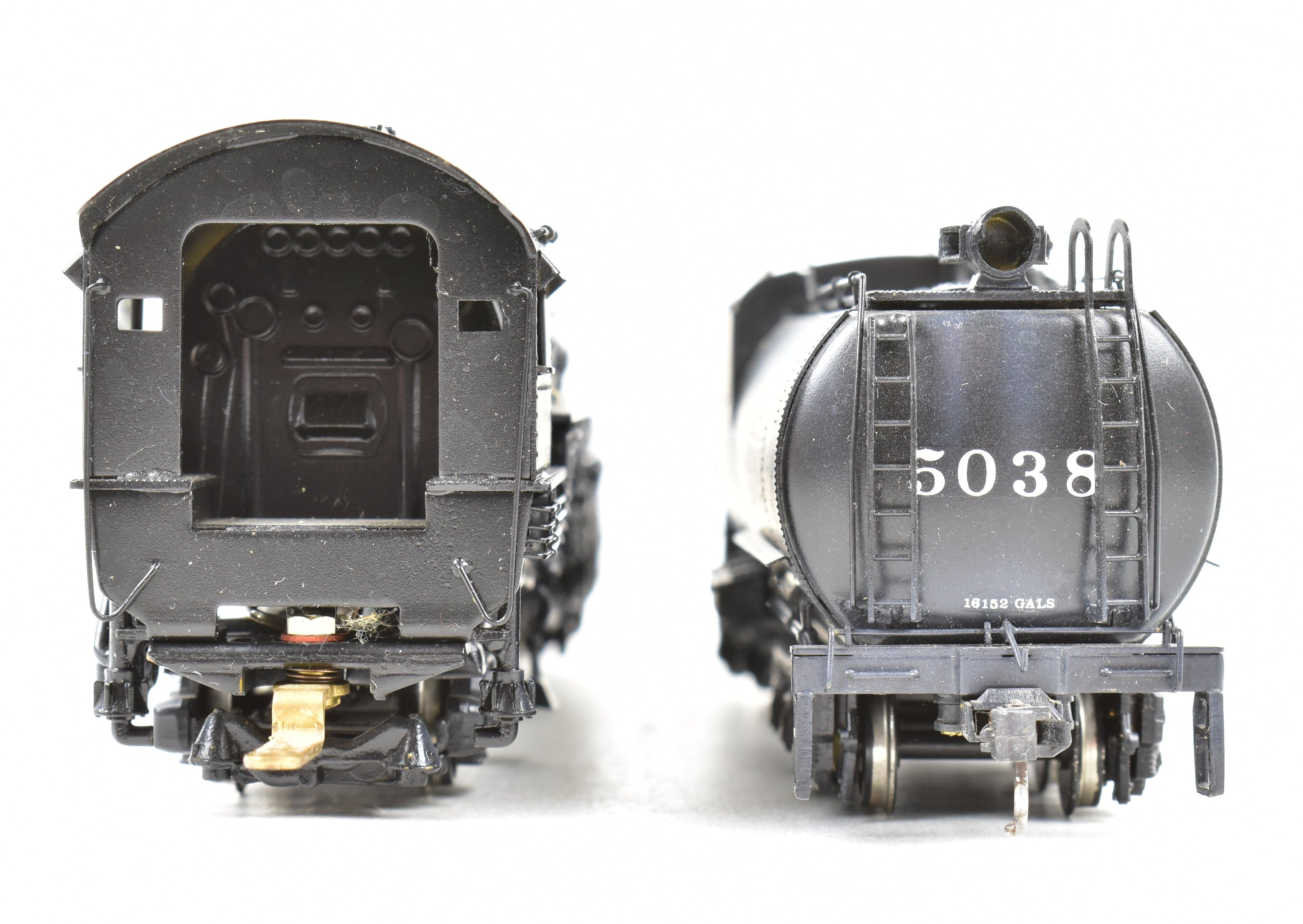 HO Scale Brass Model Train - Westside Model Co. Southern Pacific 4-10-2 Custom Painted and Lightly Weathered Locomotive Model