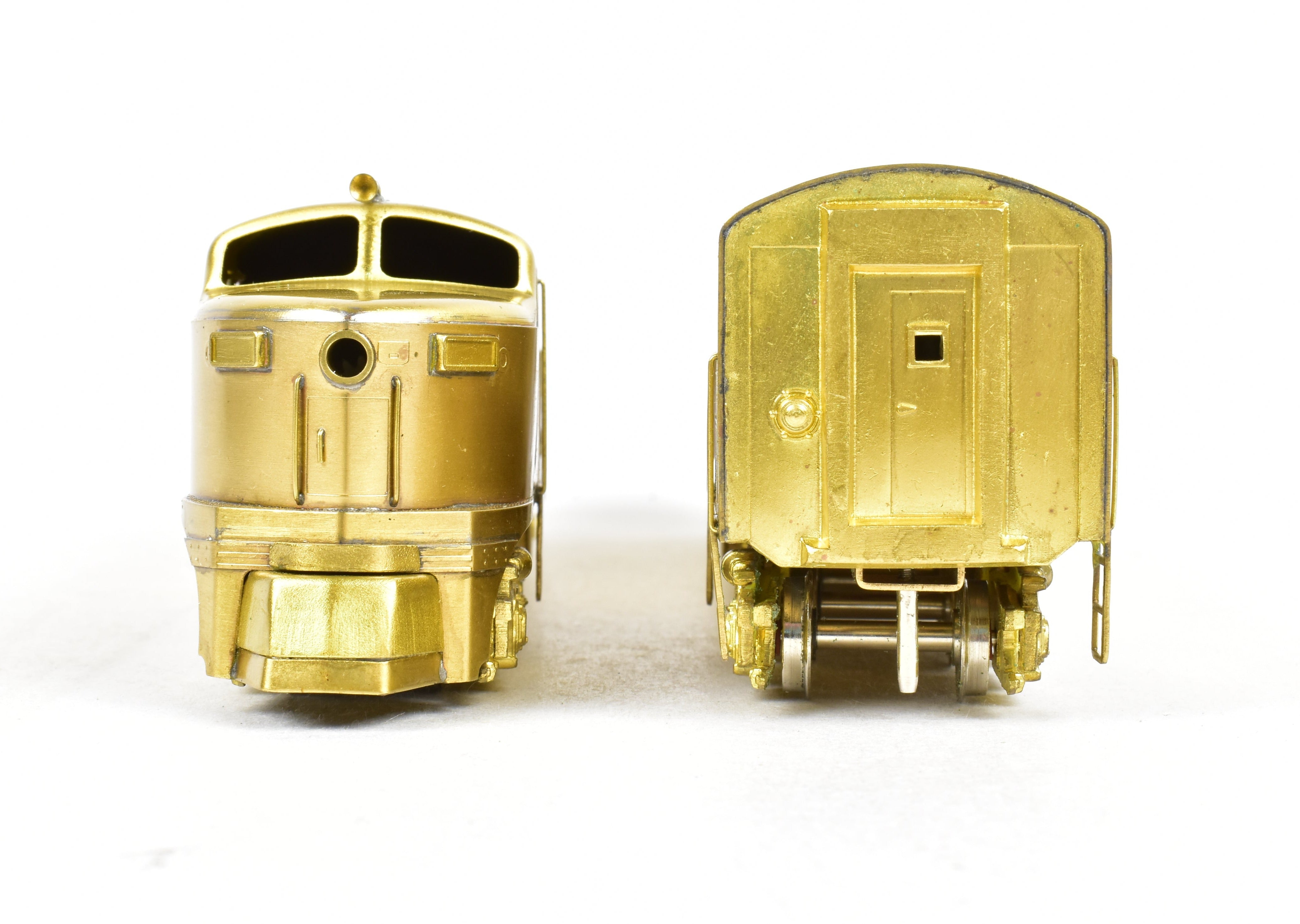 HO Scale Brass Red Ball FM 2000 HP A/B Set with Can Motor Upgrade