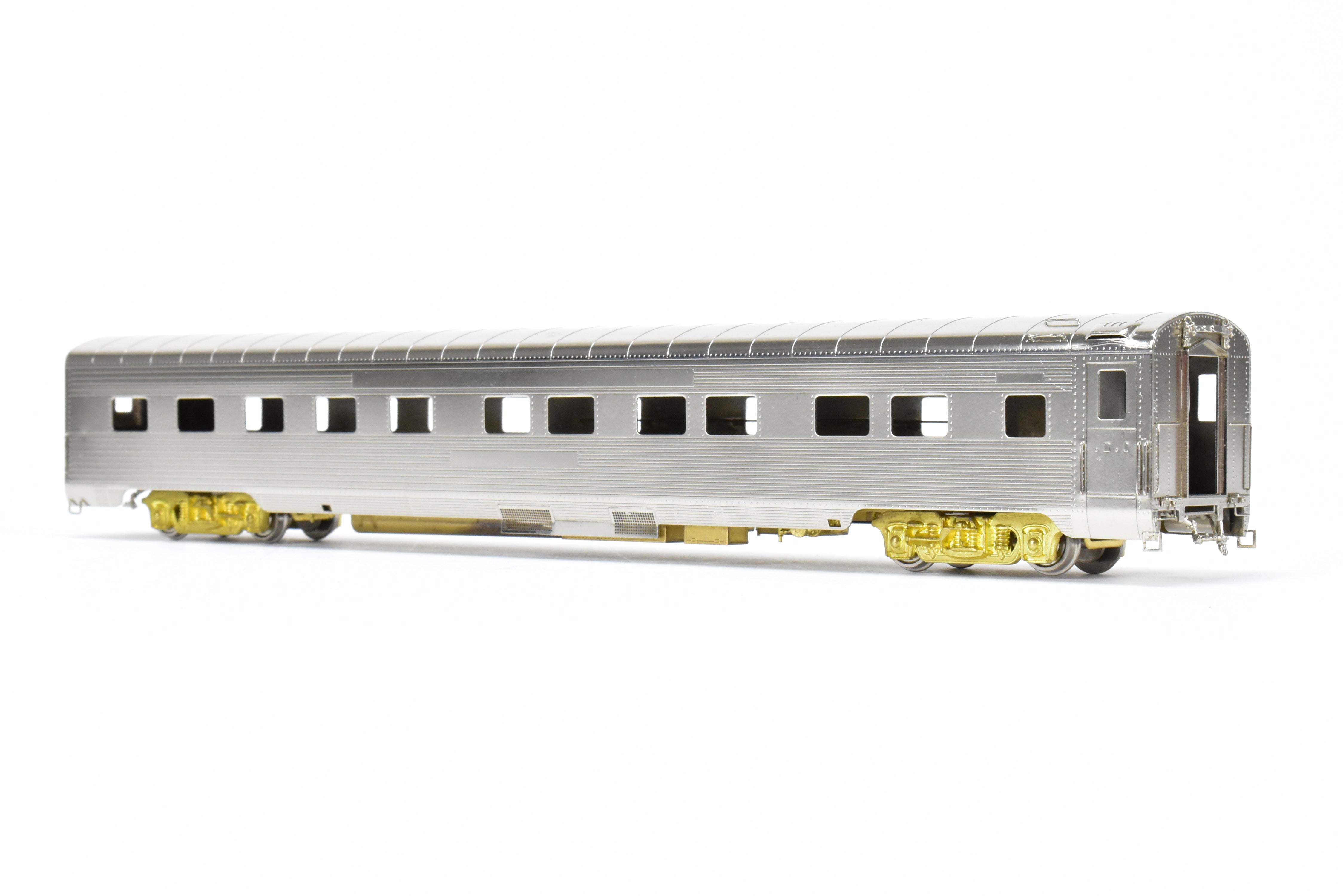 HO Scale Brass Model Train - Cascade Models AT&SF Santa Fe ACF Palm Series 11 Bedroom Sleeper Car with Skirts for Model Railroad Enthusiasts