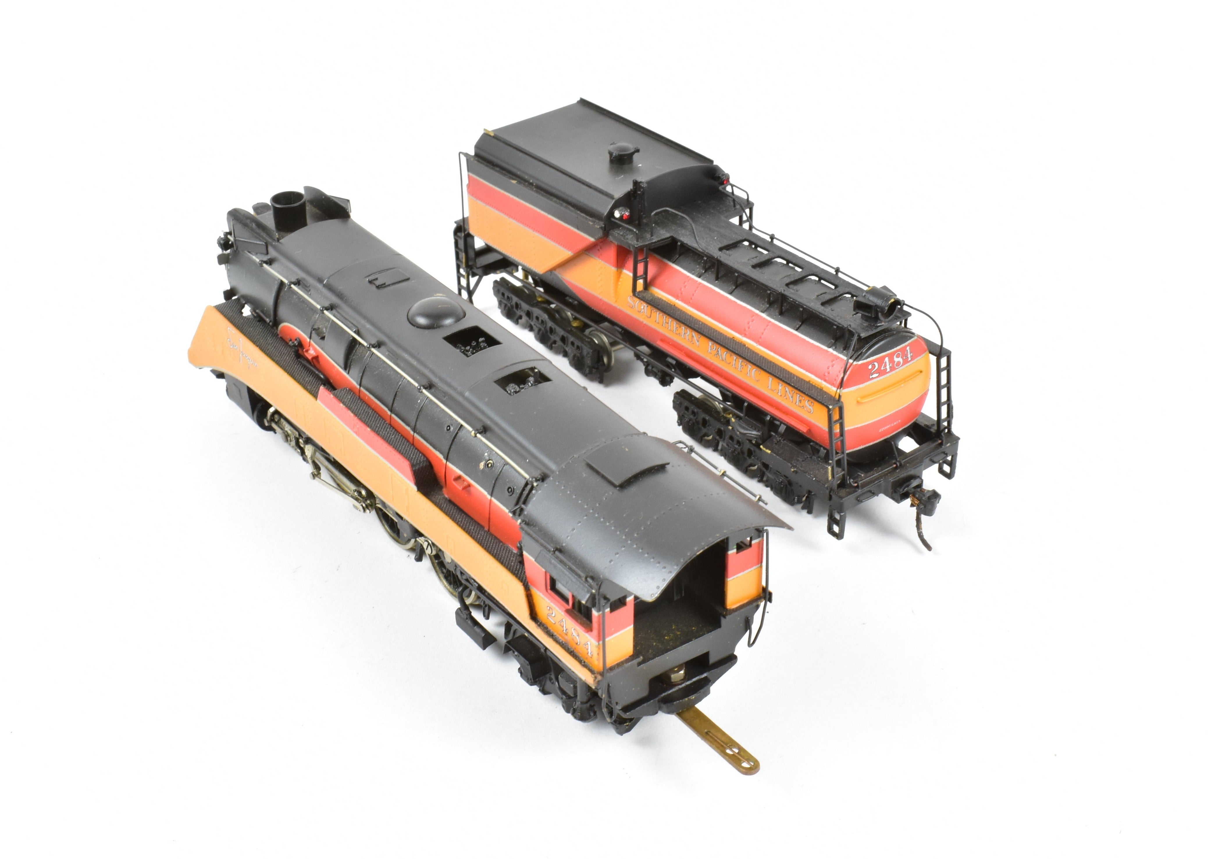 HO Scale Brass Balboa SP - Southern Pacific P10 4-6-2 Streamlined Custom Painted with Can Motor