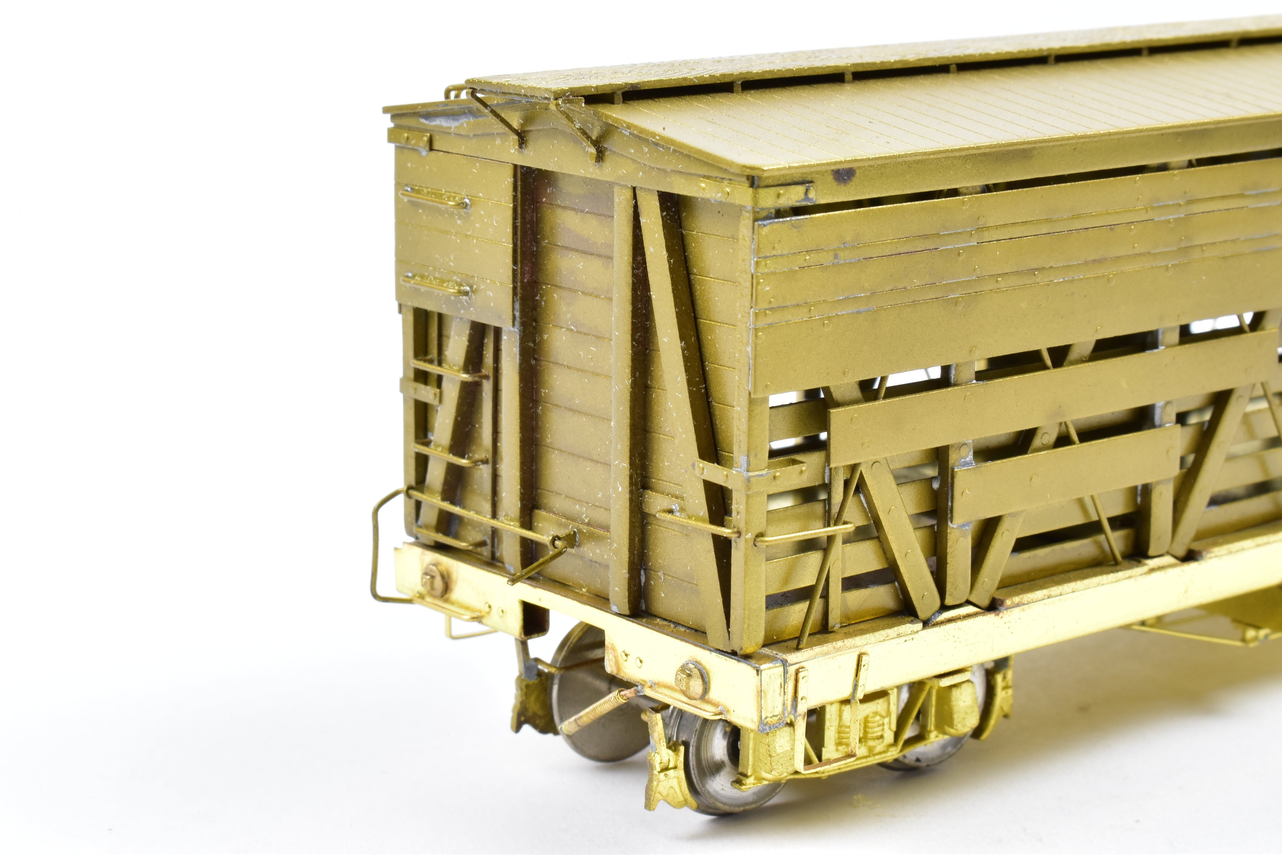 On3 Scale Brass Empire Midland Model of Denver & Rio Grande Western 30-Foot Stock Car