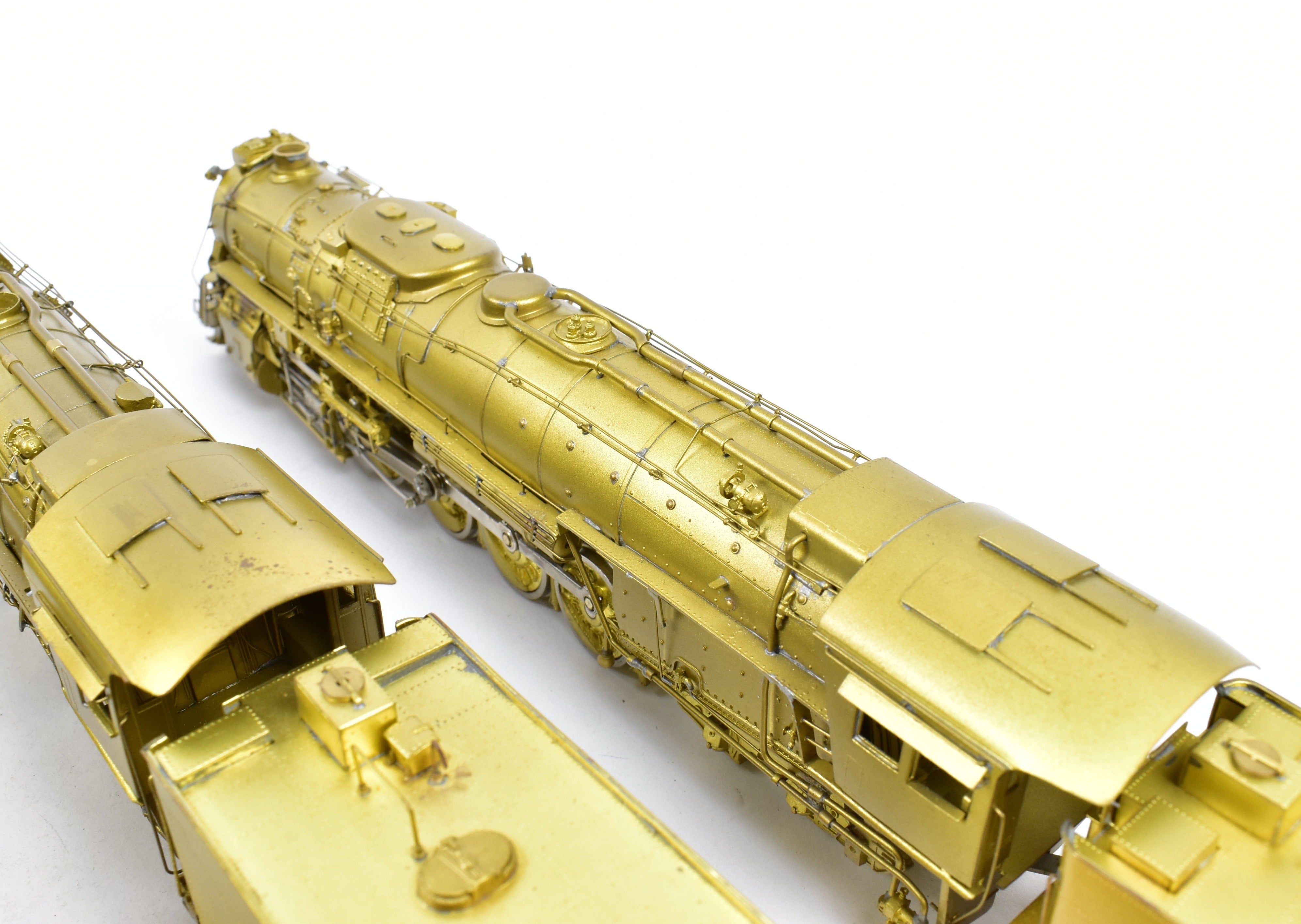 HO Brass Westside Model Co. ATSF Santa Fe Fleetwood Classic Steam Locomotive Set