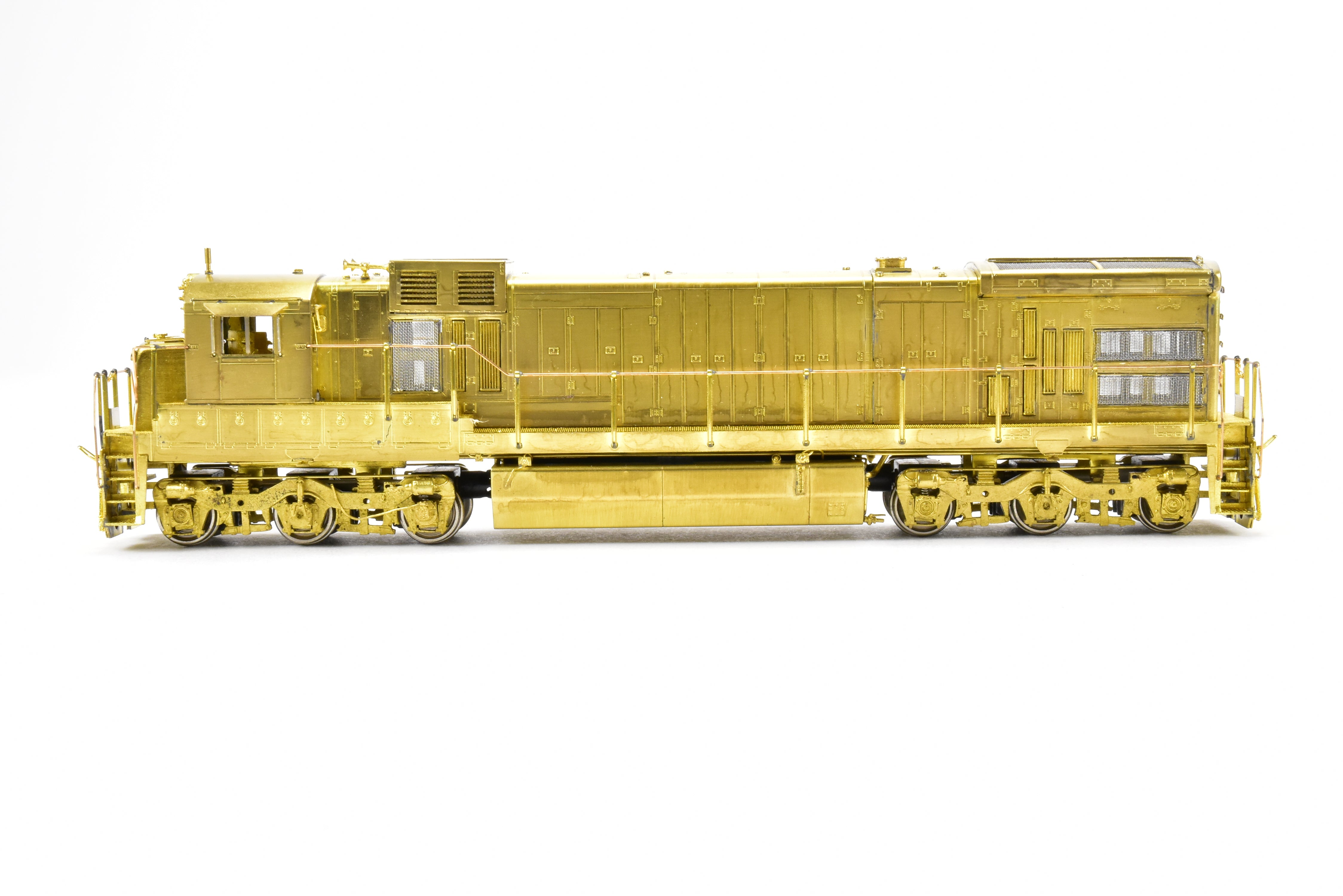 HO Scale Brass Model Train - Overland Models Inc. GE C36-7 Locomotives Representing Missouri Pacific and Norfolk & Western Railroads