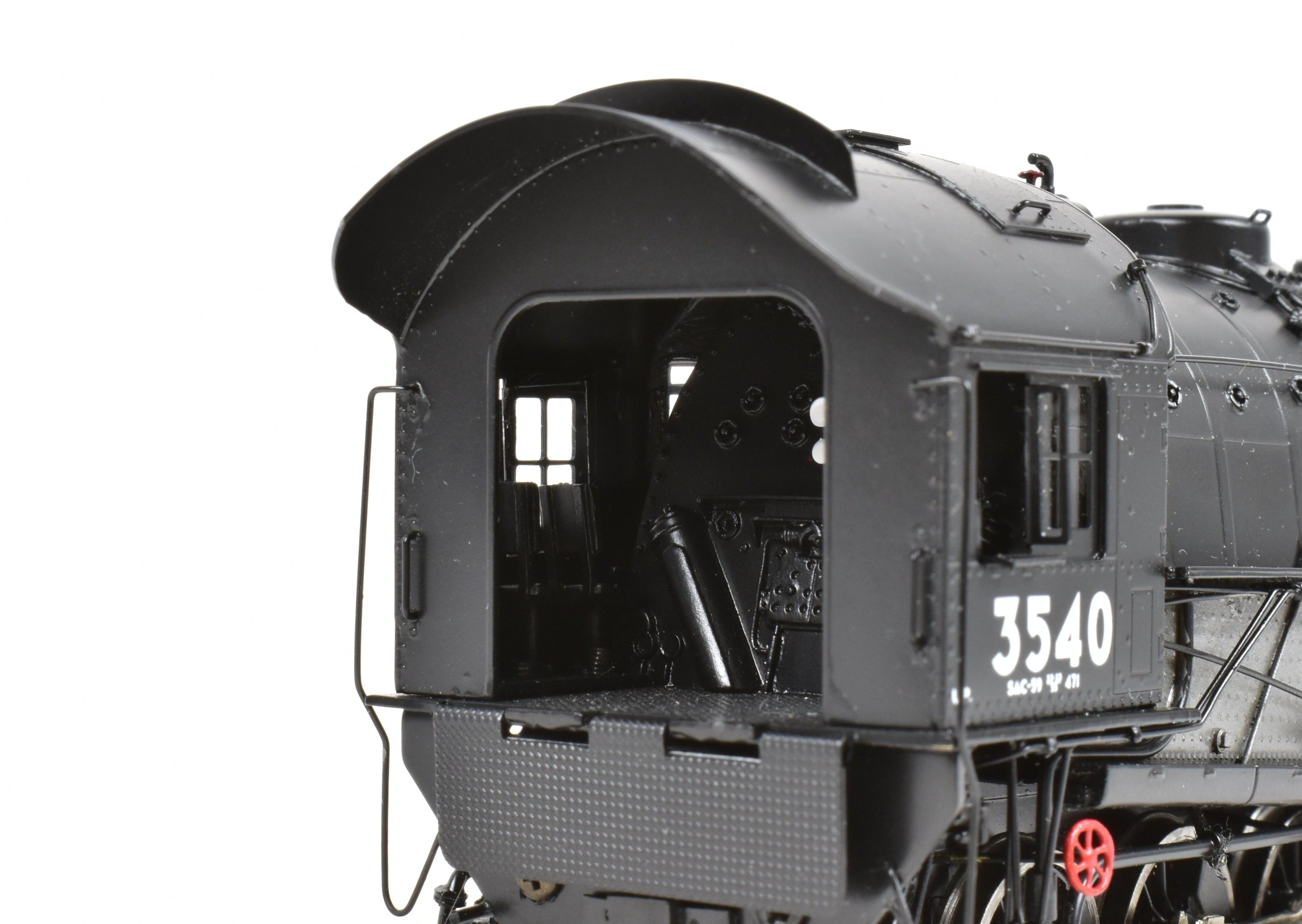 HO Scale Brass Union Pacific SAC 2-8-8-0 FP No. 3450 by Overland Models