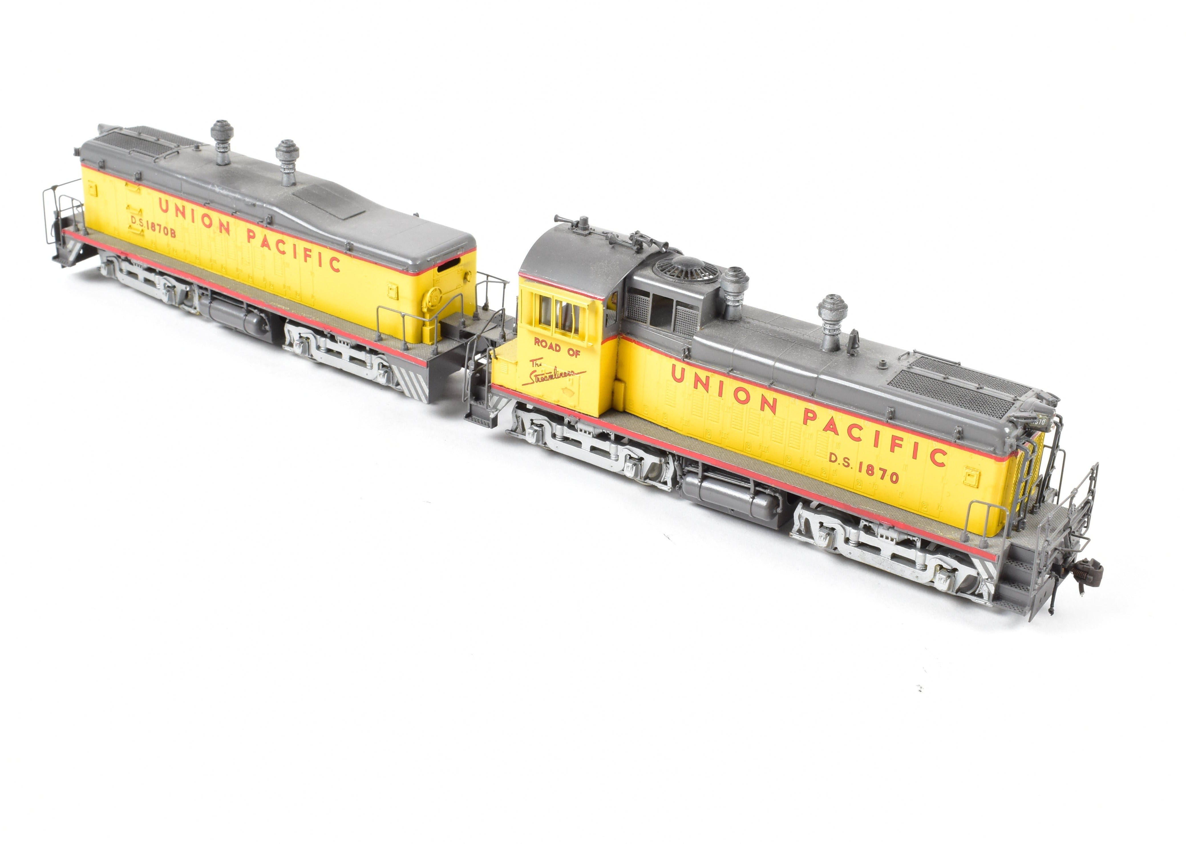 HO Scale Brass Union Pacific TR - 5 Cow/Calf Set Model by Overland Models, Inc. (OMI) for Cajon Pass Helper