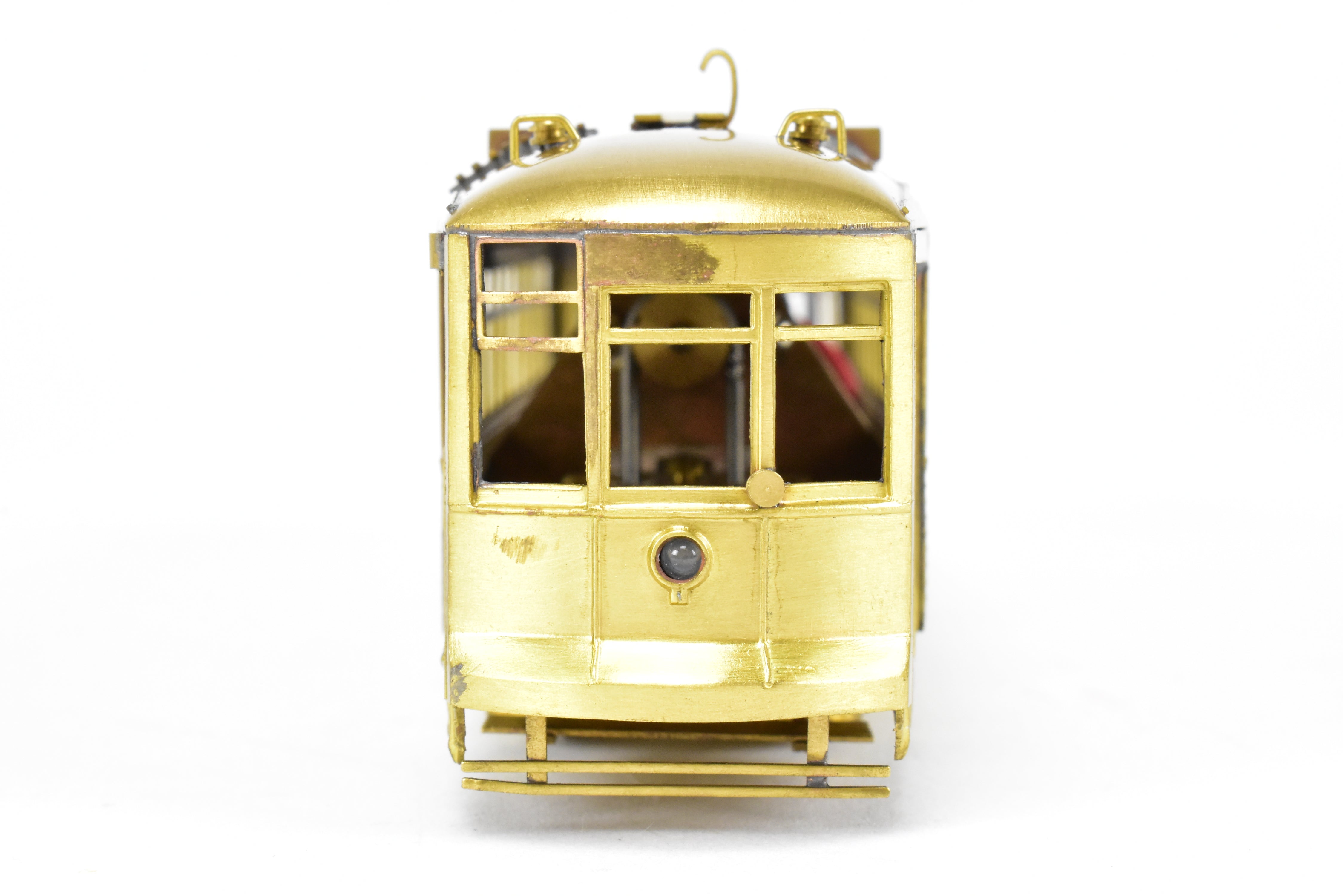 HO Scale Brass Fairfield 345 - 2 CSL Chicago Surface Lines #169 Two - Man City Car