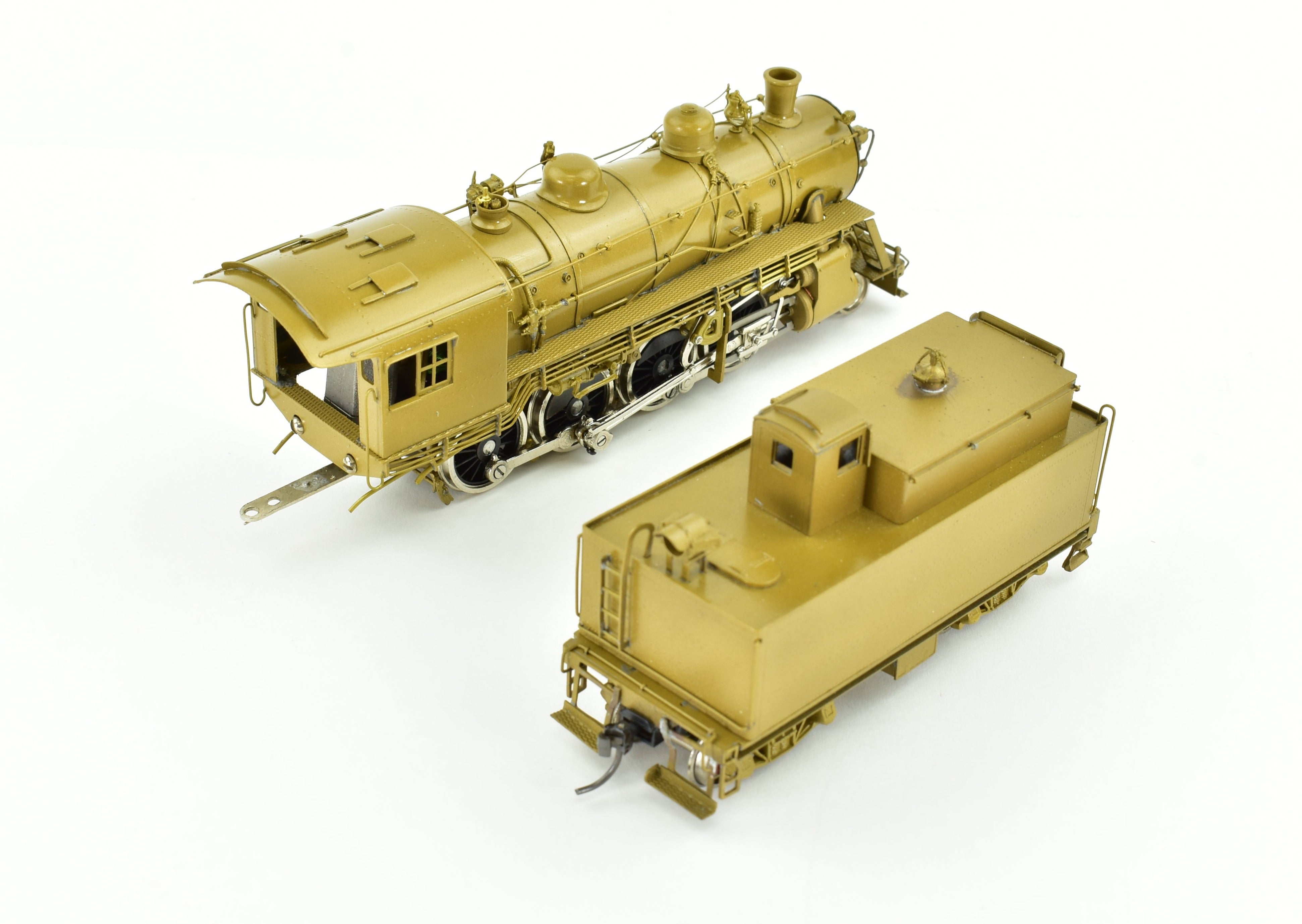 HO Scale Brass Hallmark Models MP - Missouri Pacific 2-8-0 Steam Locomotive Model with New Northwest Short Line (NWSL) Gearbox Upgrade