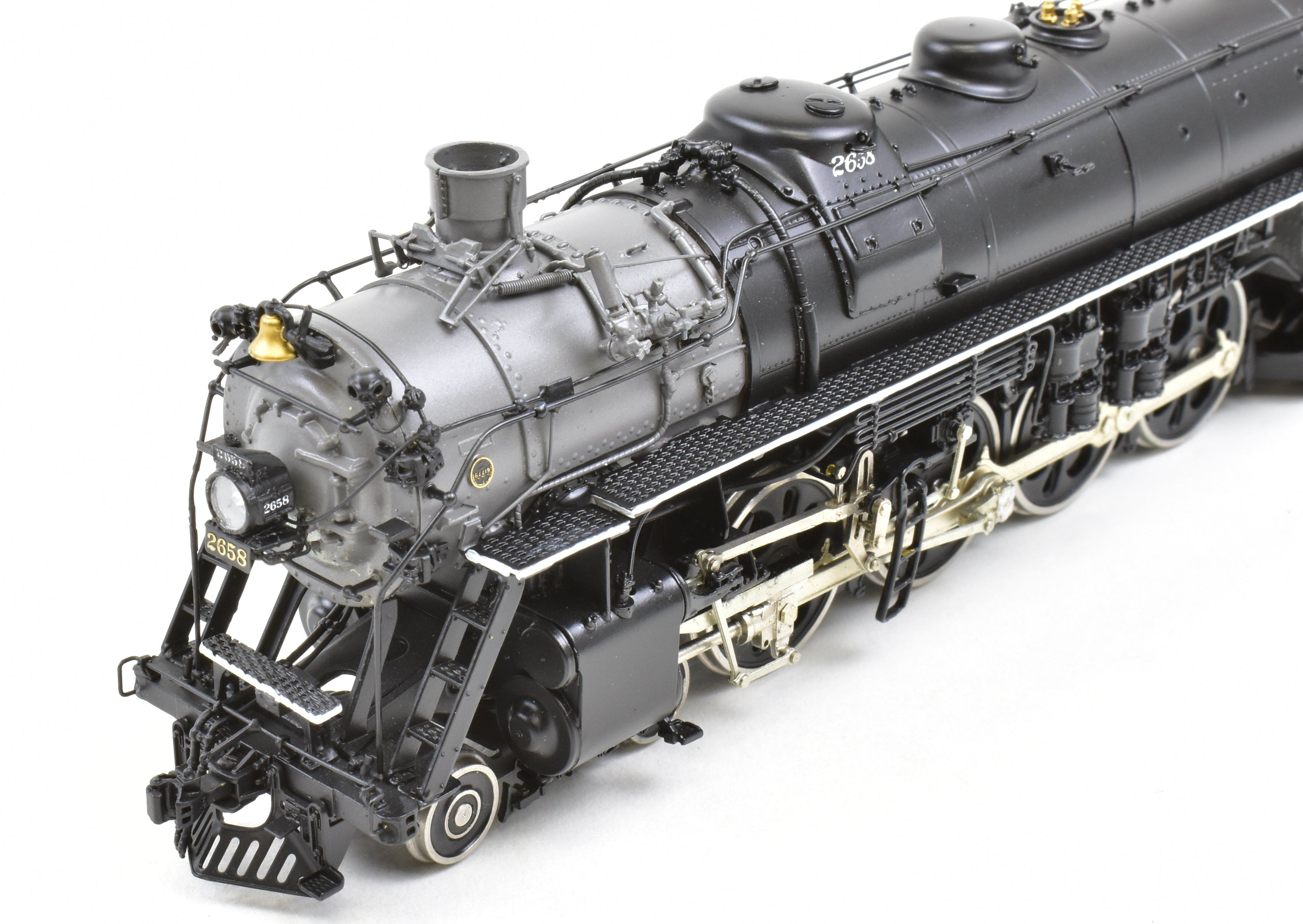 HO Scale Brass W&R Enterprises NP Northern Pacific A-2 4-8-4 Locomotive #2658