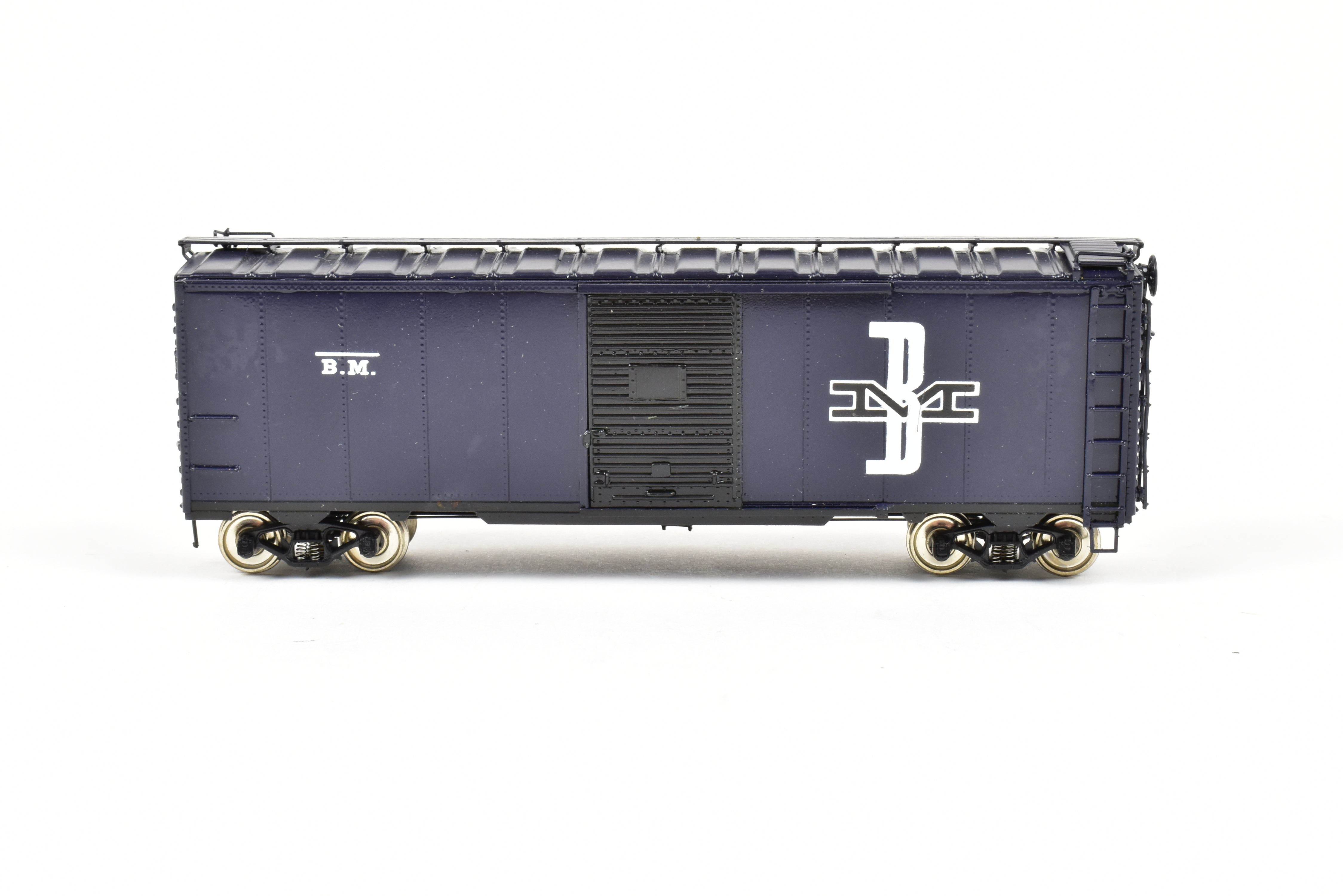 HO Brass Precision Scale Co. B&M Boston & Maine 40' AAR Single Door Boxcar