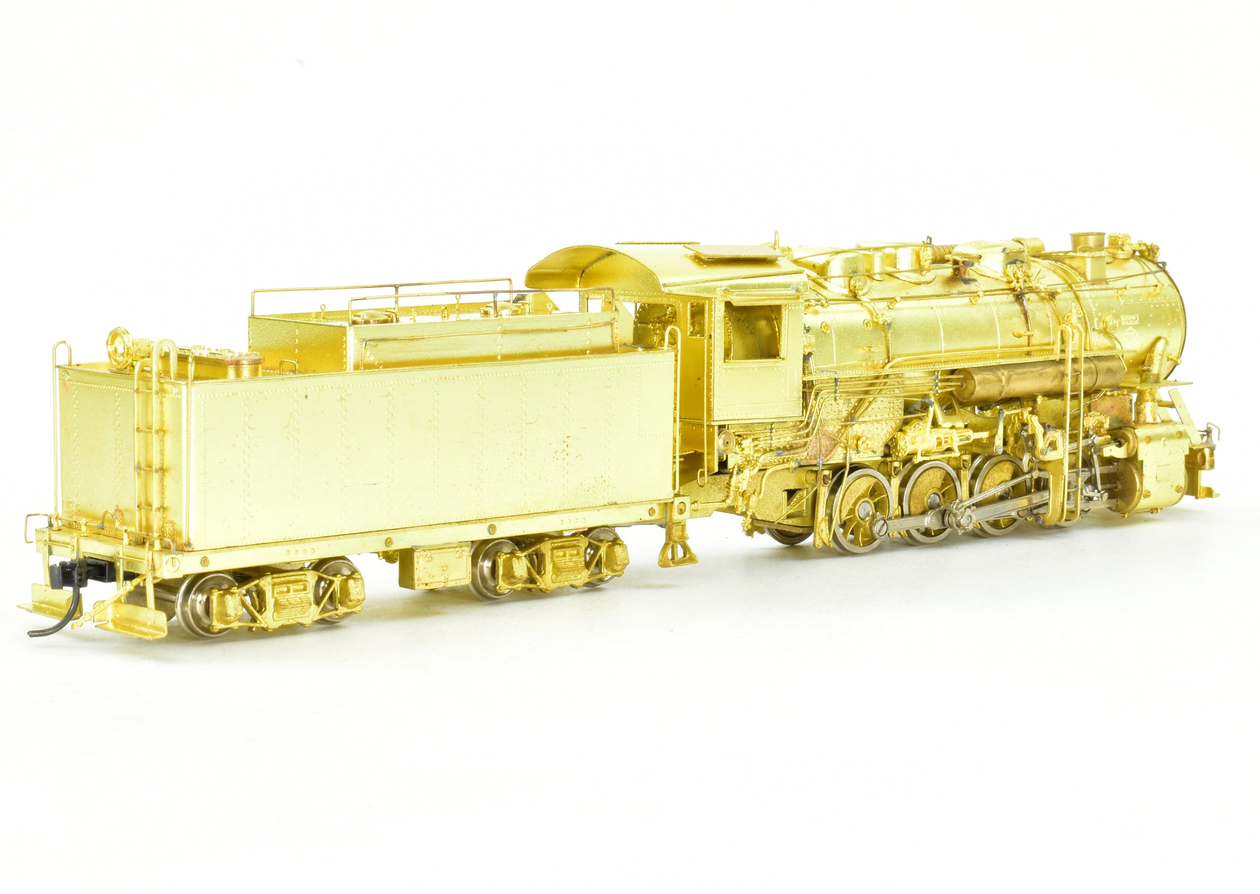 HO Scale Brass Hallmark Models Missouri Kansas Texas C-2-A 0-8-0 Switcher Locomotive Model