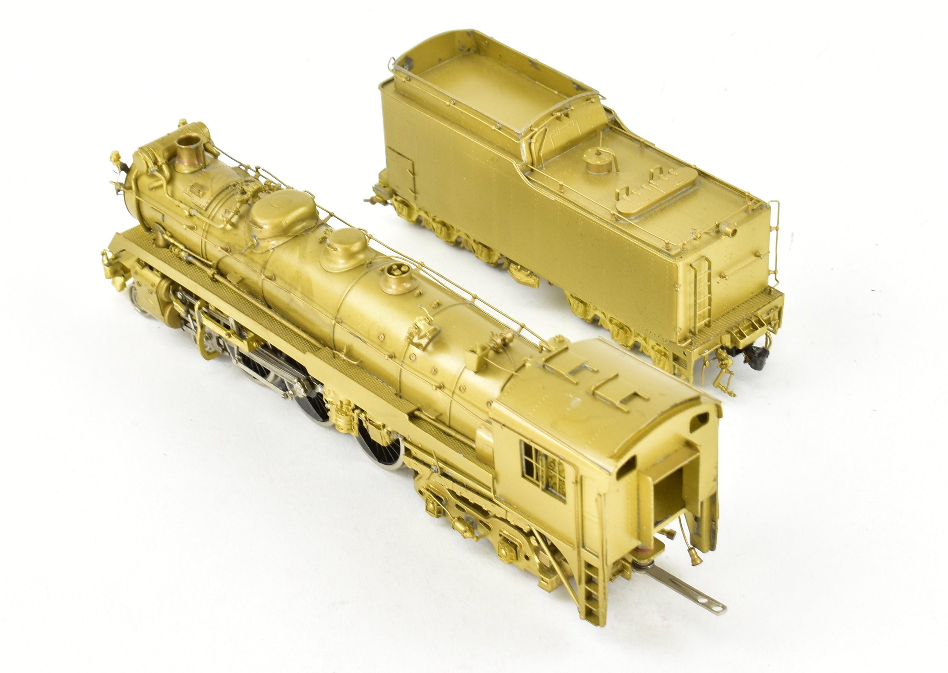 HO Scale Brass Model Train - Van Hobbies CPR Canadian Pacific Railway H - 1 - a.b. 4 - 6 - 4 Hudson Locomotive Replica