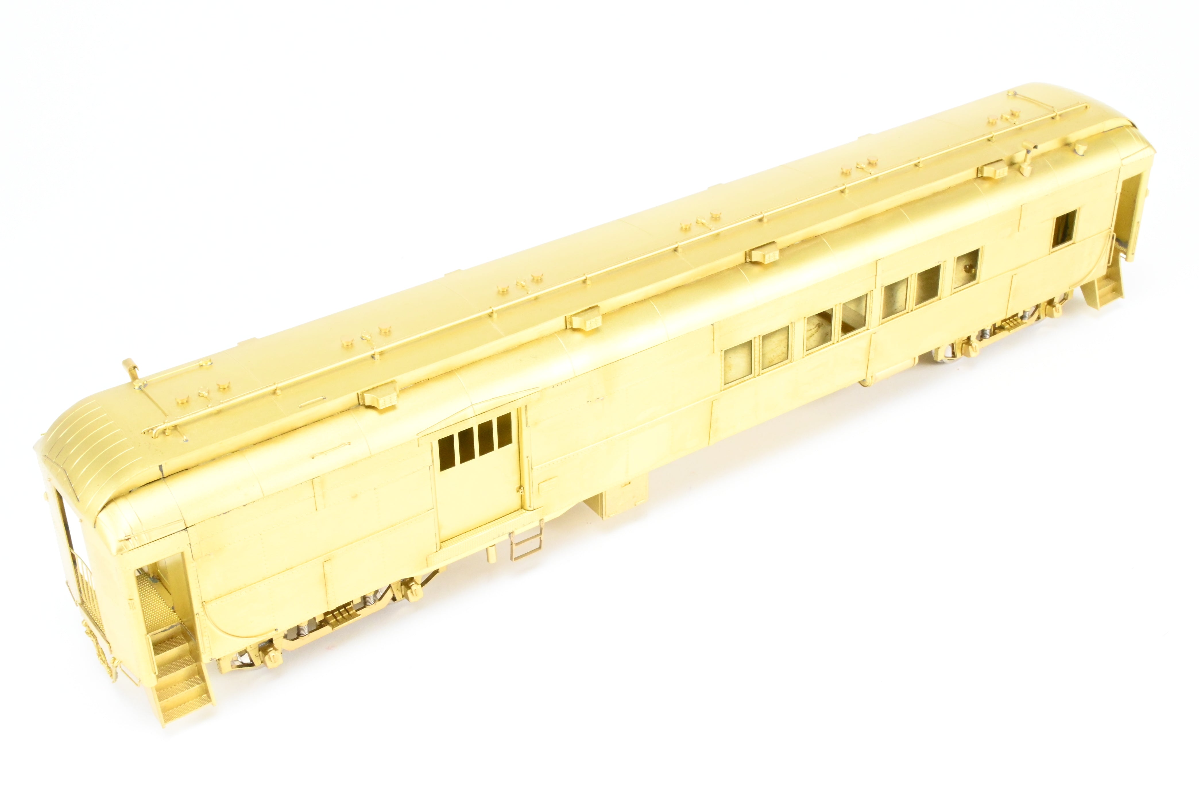 O Scale Oriental Limited Great Northern HW Combine and Caboose Model Set (557 - 586) - High - Quality Brass Collectible