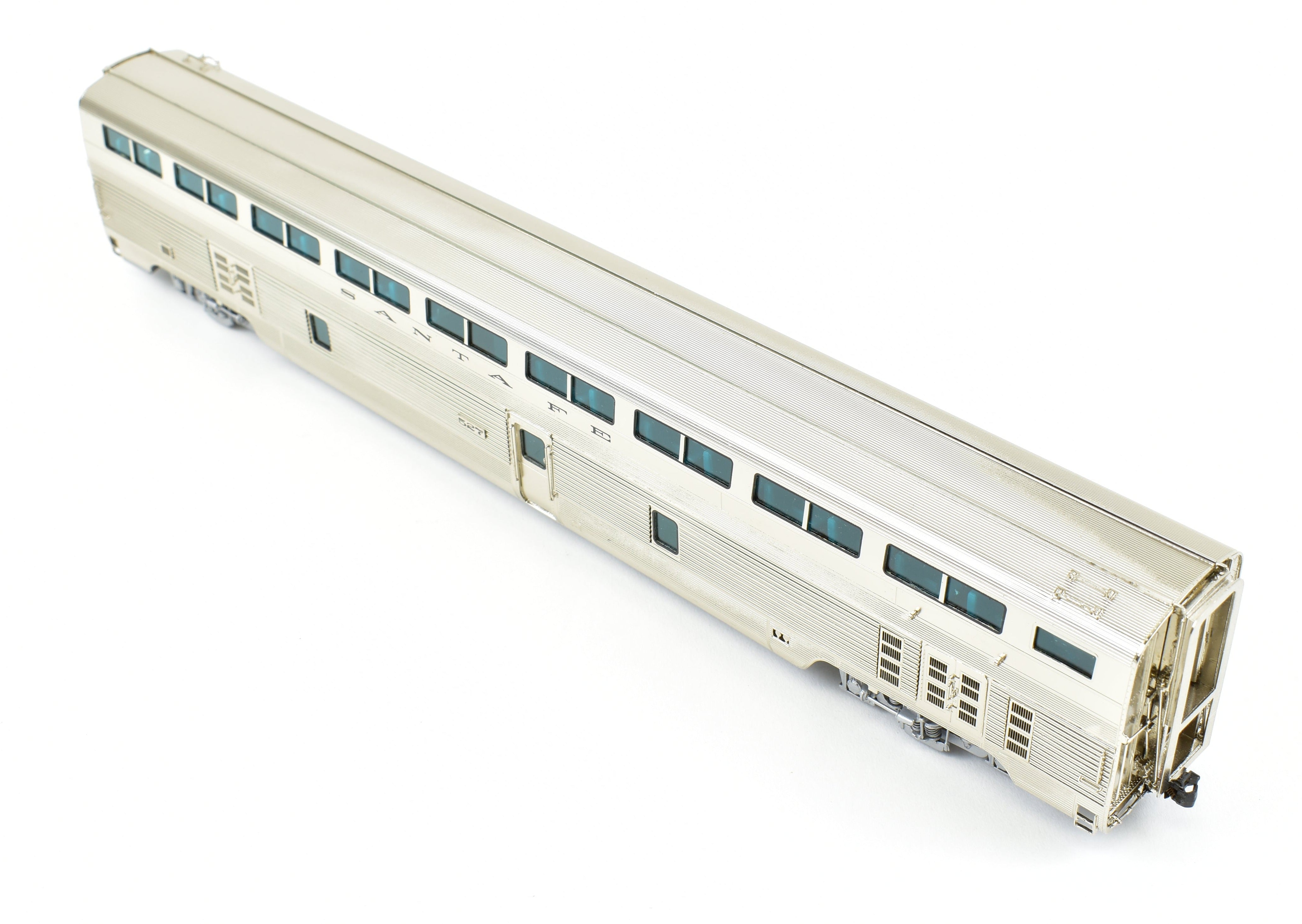HO Scale Brass ATSF Santa Fe Hi-Level Chair Car #527 by Overland Models