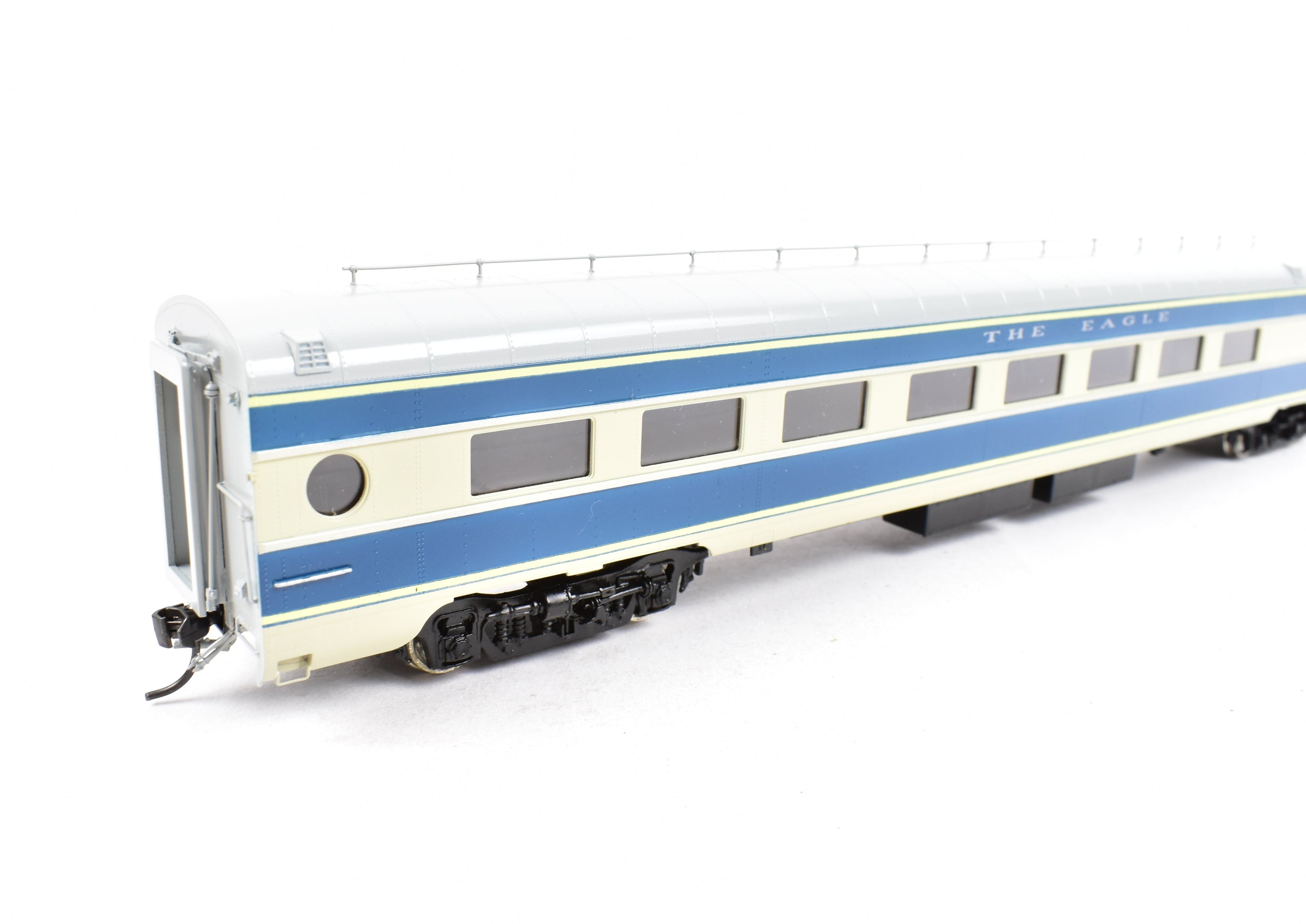 HO Scale Brass Model Train - Hallmark Models MP - Missouri Pacific and T&P - Texas & Pacific Texas Eagle Section 1 Four-Car Set for Model Train Enthusiasts