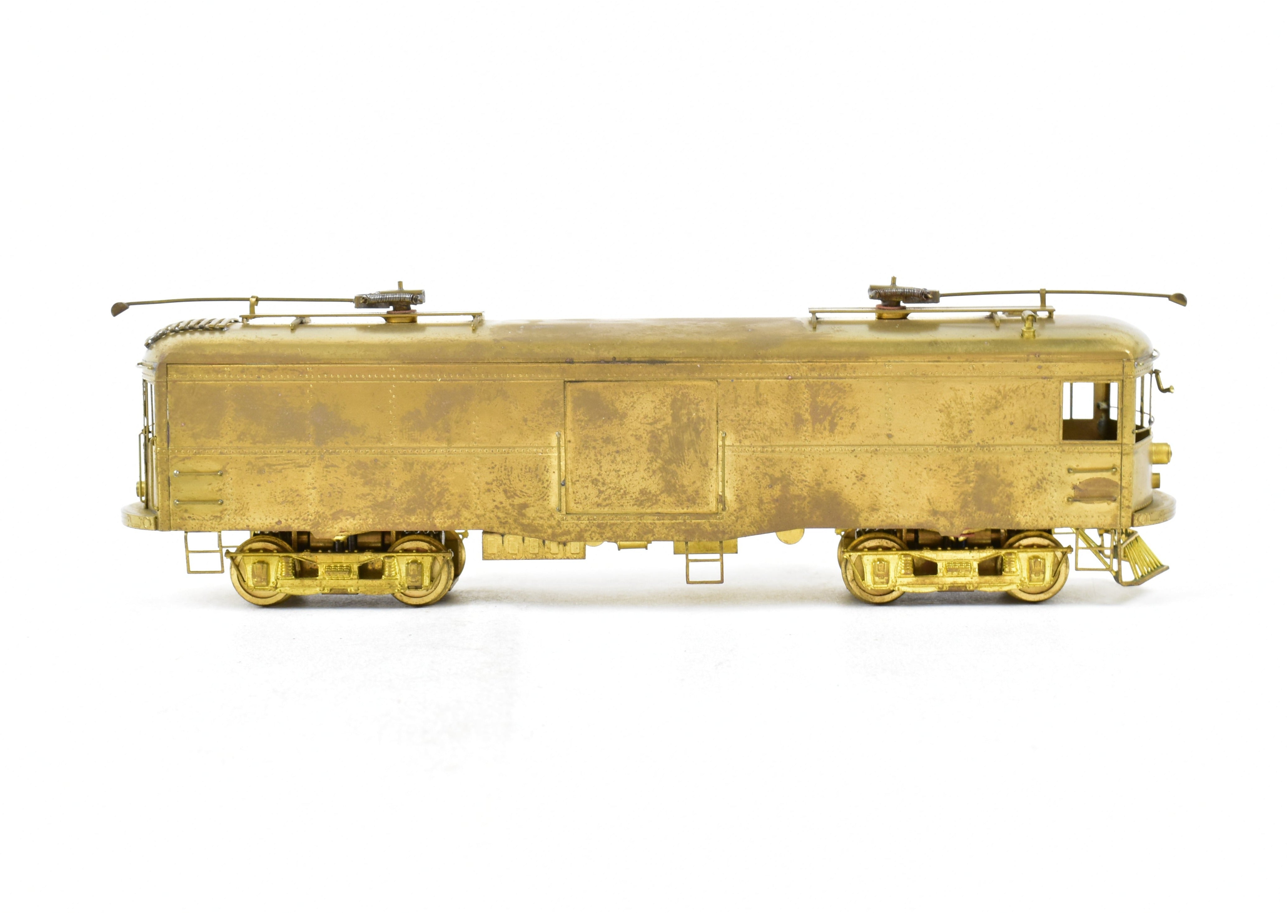 HO Scale Brass Ken Kidder Cincinnati & Lake Erie (C&LE) Box Cab Freight Motor Model in As-Is Condition