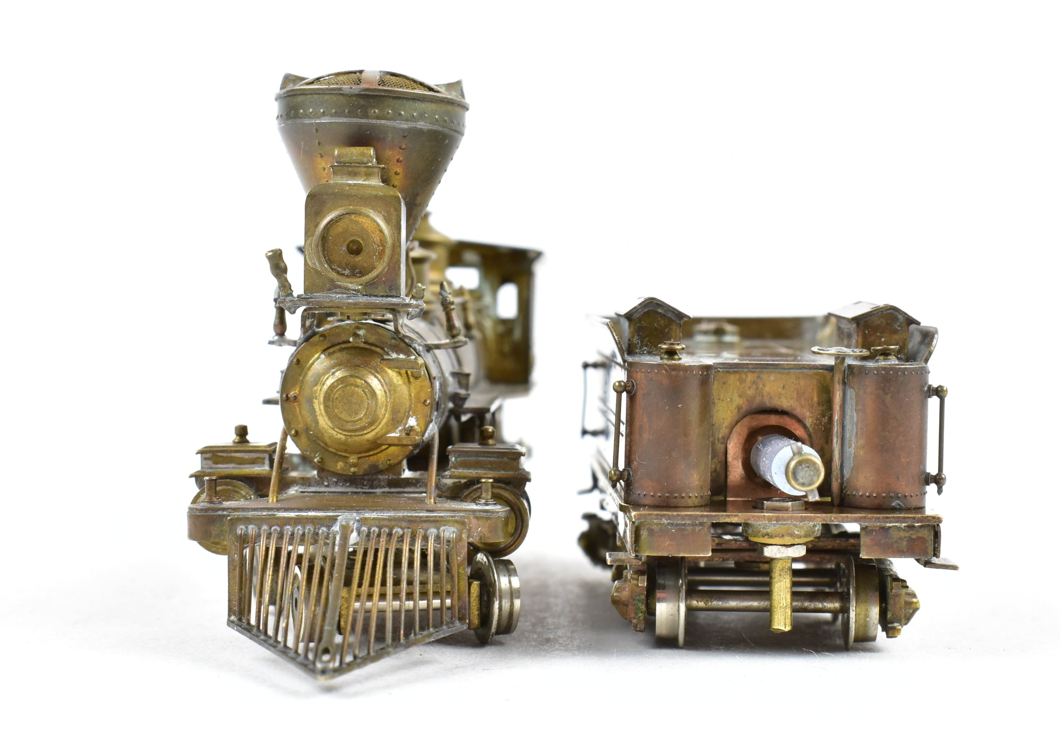 HO Scale Brass PFM - United Virginia & Truckee 4-4-0 Steam Locomotive Reno No. 11 Model Train