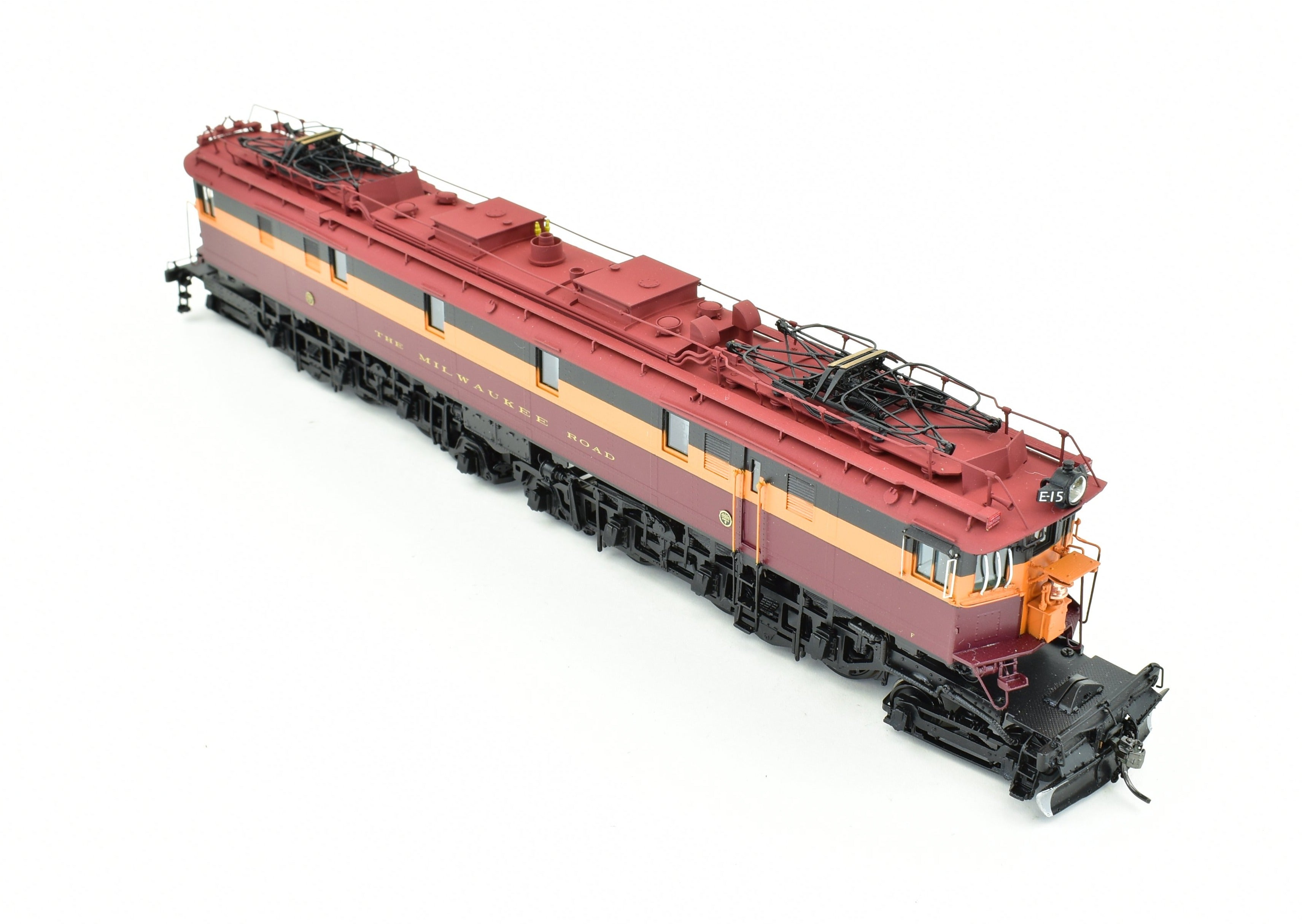 HO Scale Brass Precision Scale Co. Milwaukee Road EP-3 Quill Electric Factory Painted Model
