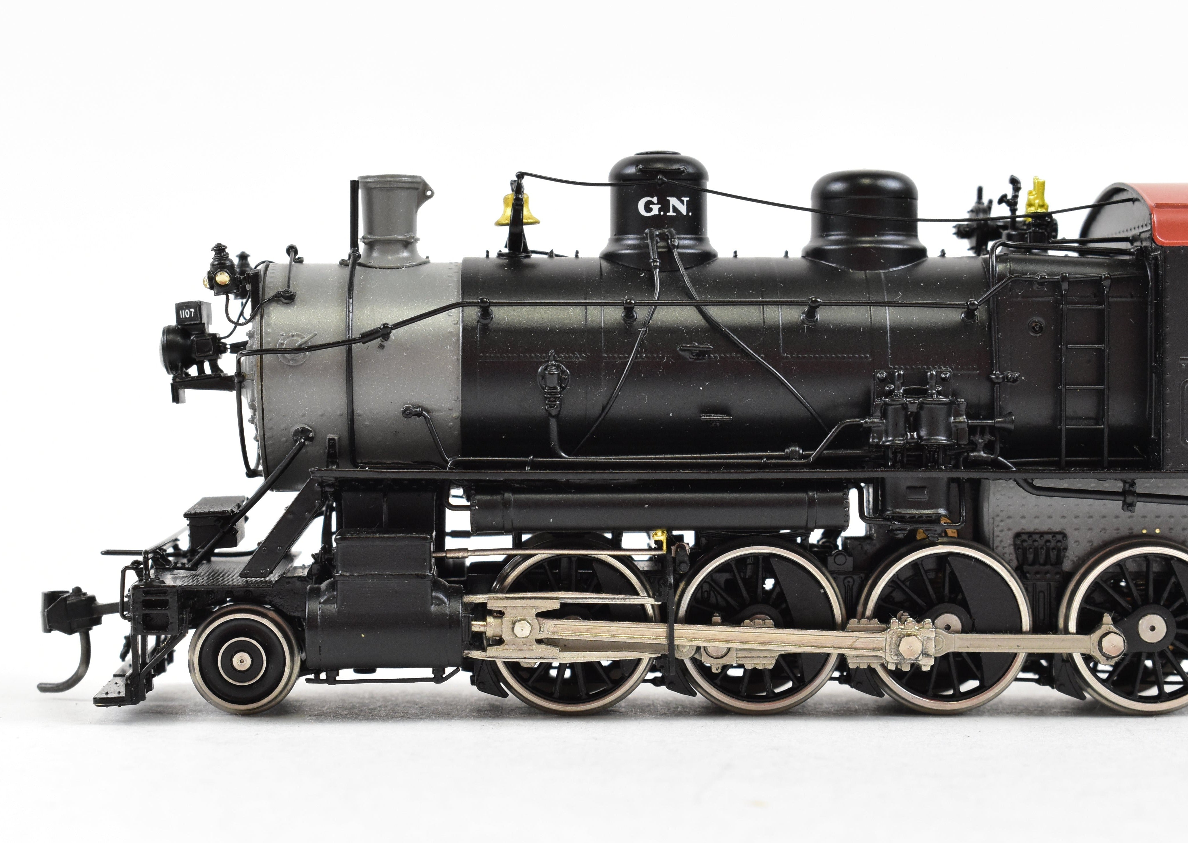 HO Scale Brass Steam Locomotive CON W&R Enterprises Great Northern F-5 2-8-0 FP No. 1107 Model