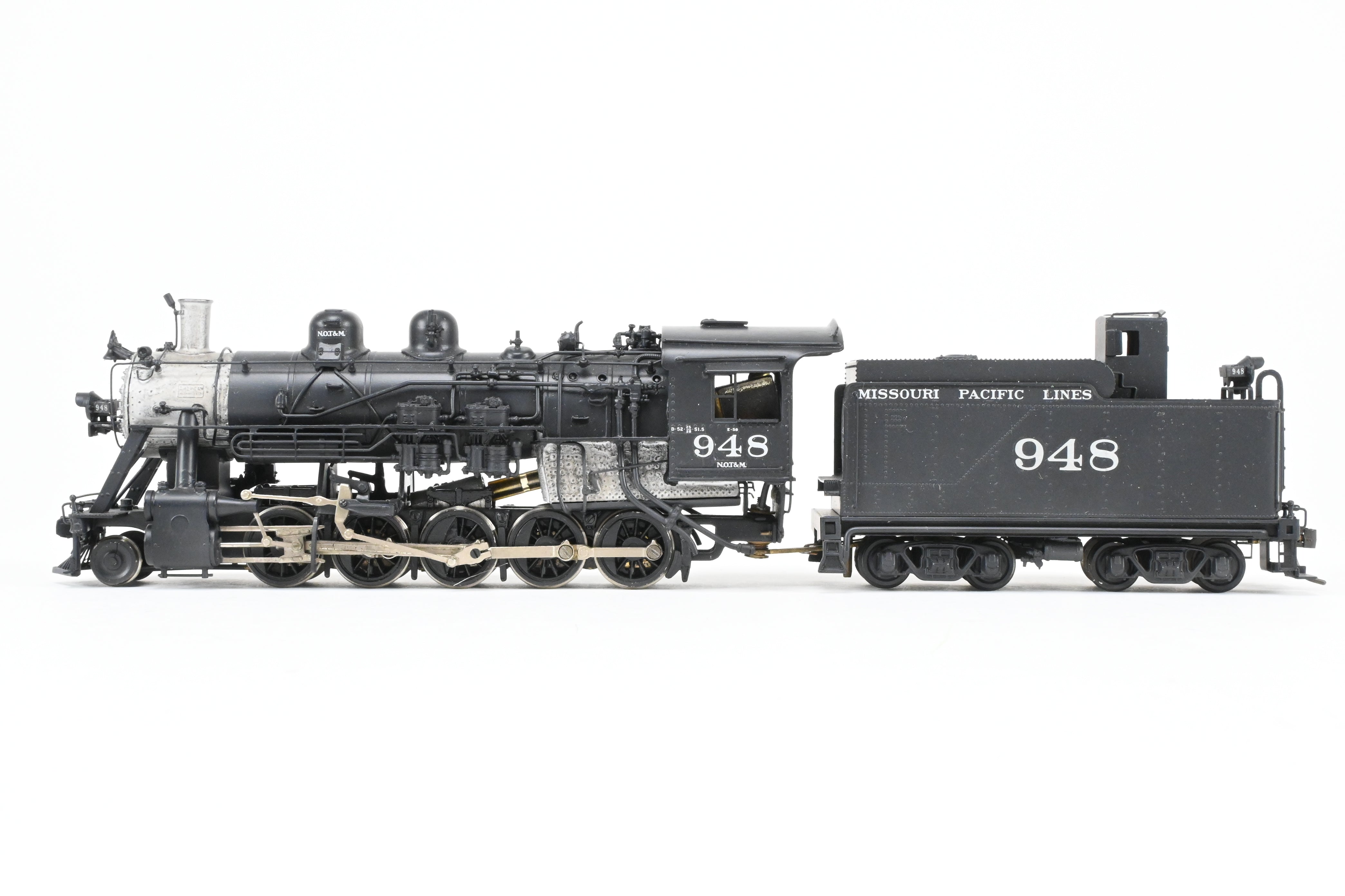 HO Scale Brass PFM - United Model Train - Missouri Pacific 2-10-0 Locomotive Custom Modified and Professionally Painted by Joe G. Collias as No. 948