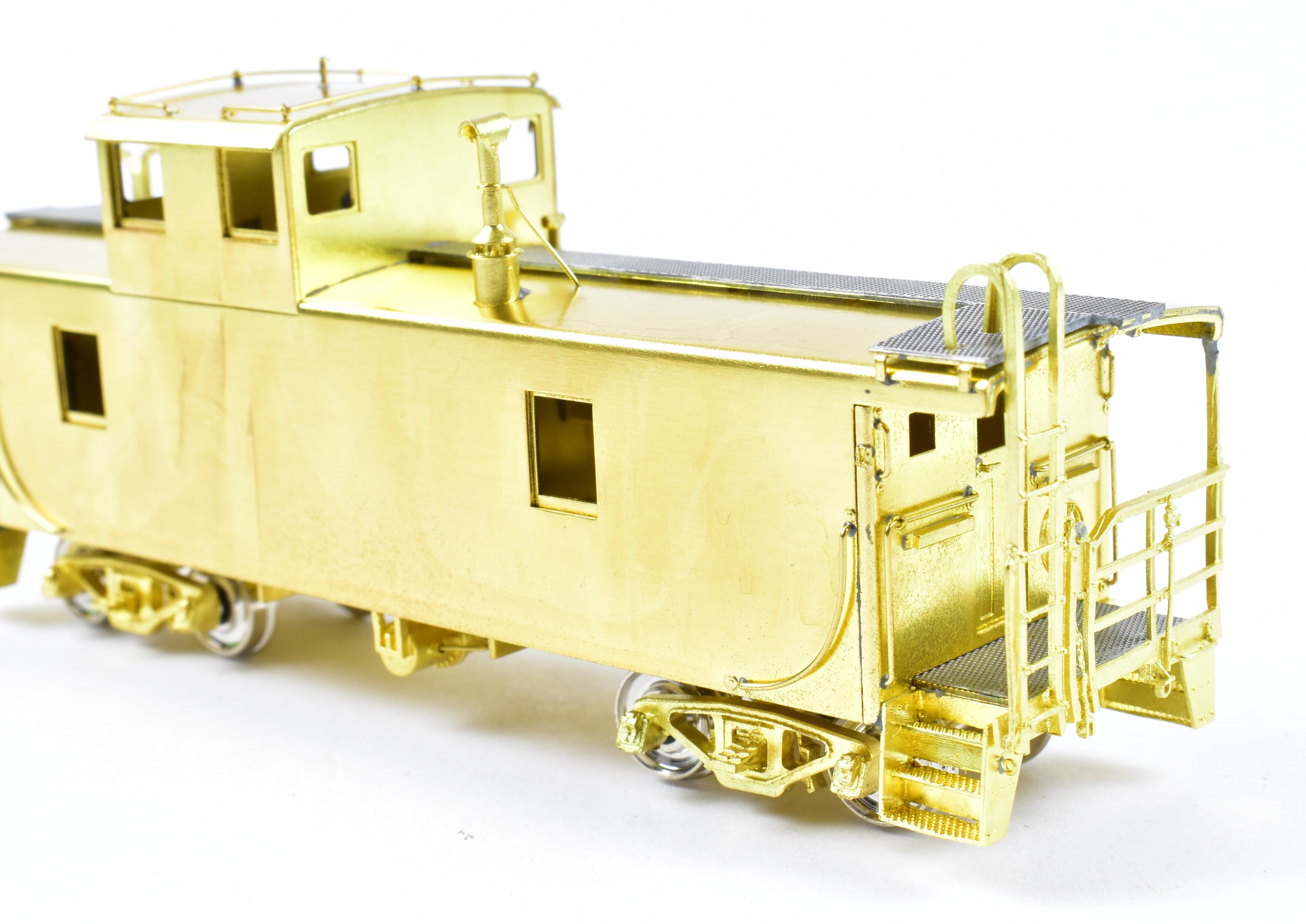 1981 HO Brass OMI Northern Pacific Steel Tall Cupola Caboose by Overland Models