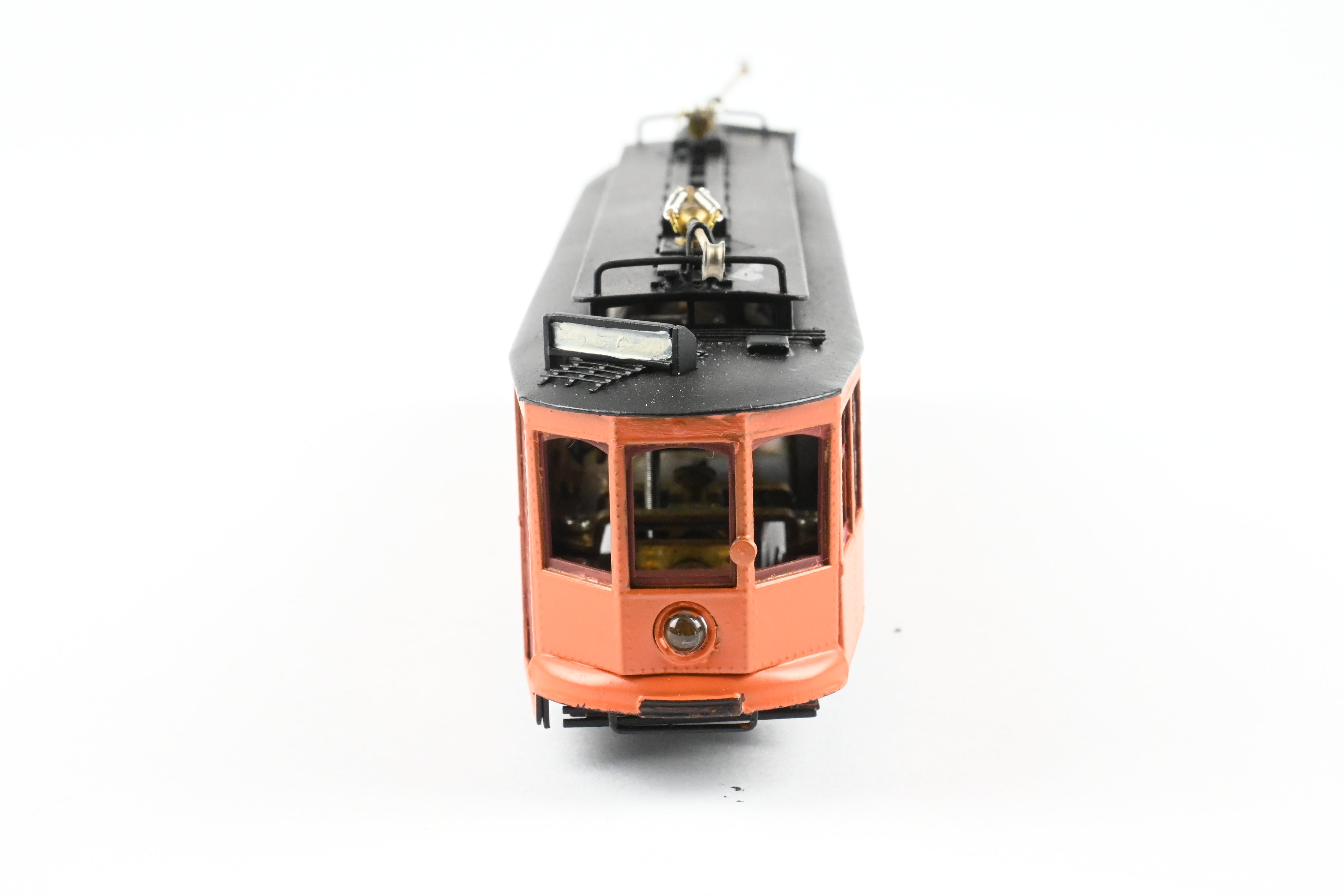 HO Scale Brass Fairfield Pittsburgh Railway Co. Unlettered Double End Trolley